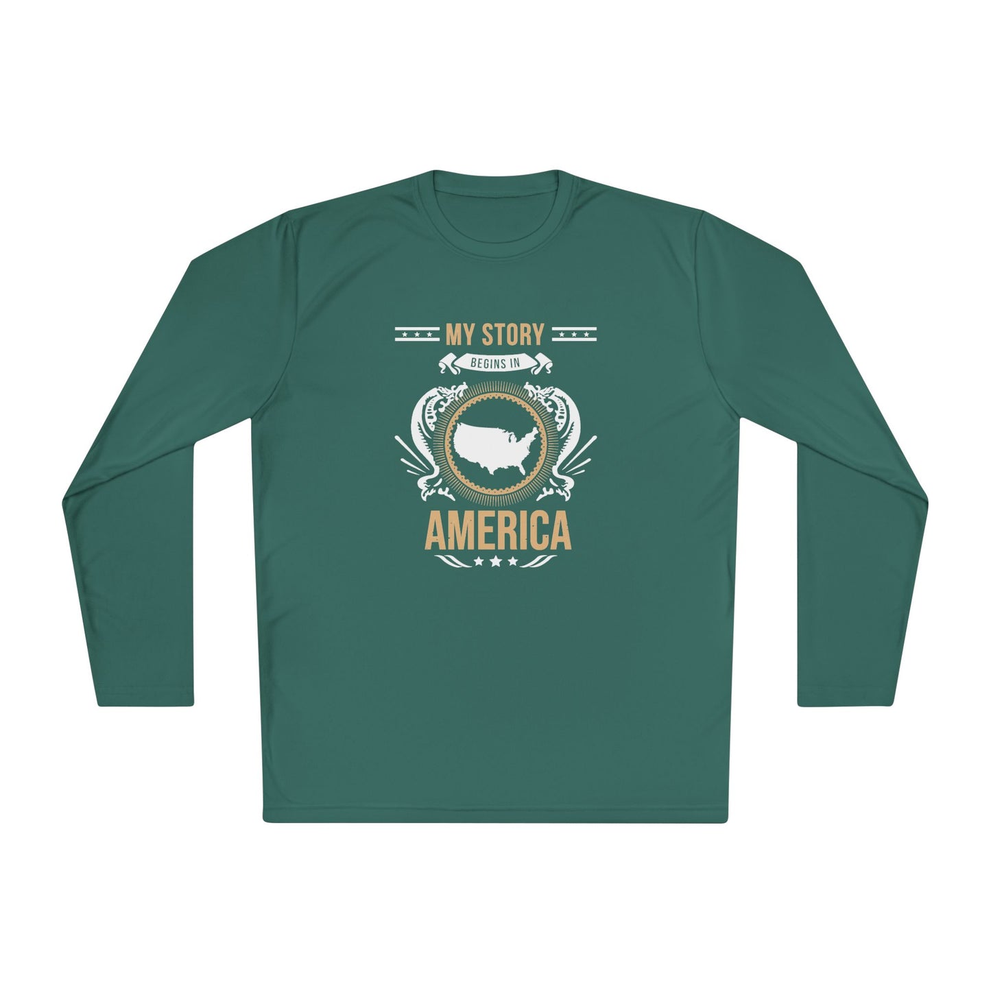 America Style 1-Unisex Long Sleeve Tee