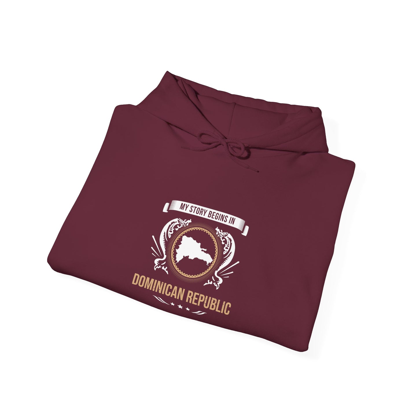 Dominican Republic Style 2-Unisex Hooded Sweatshirt