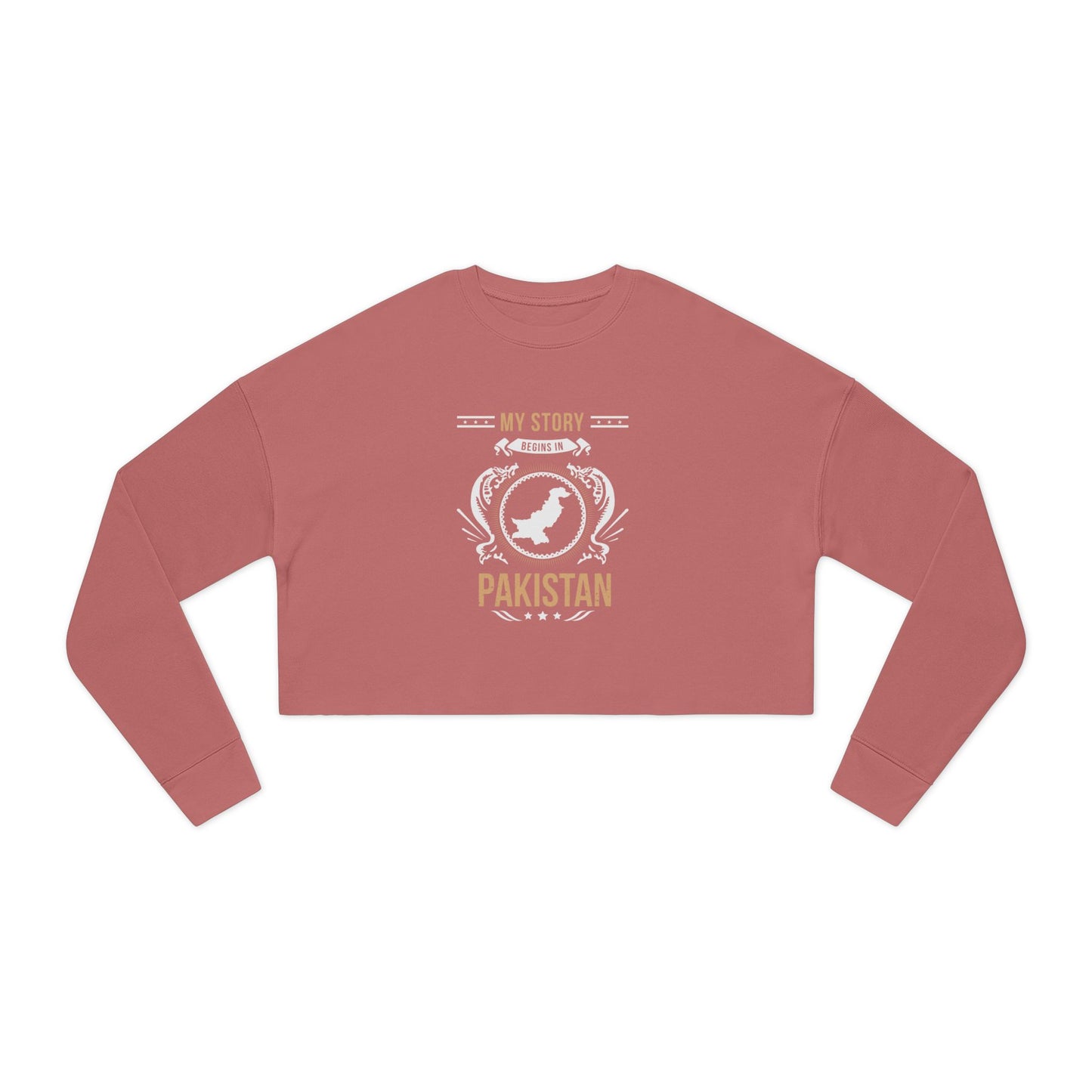Pakistan Style 1-Women's Cropped Sweatshirt