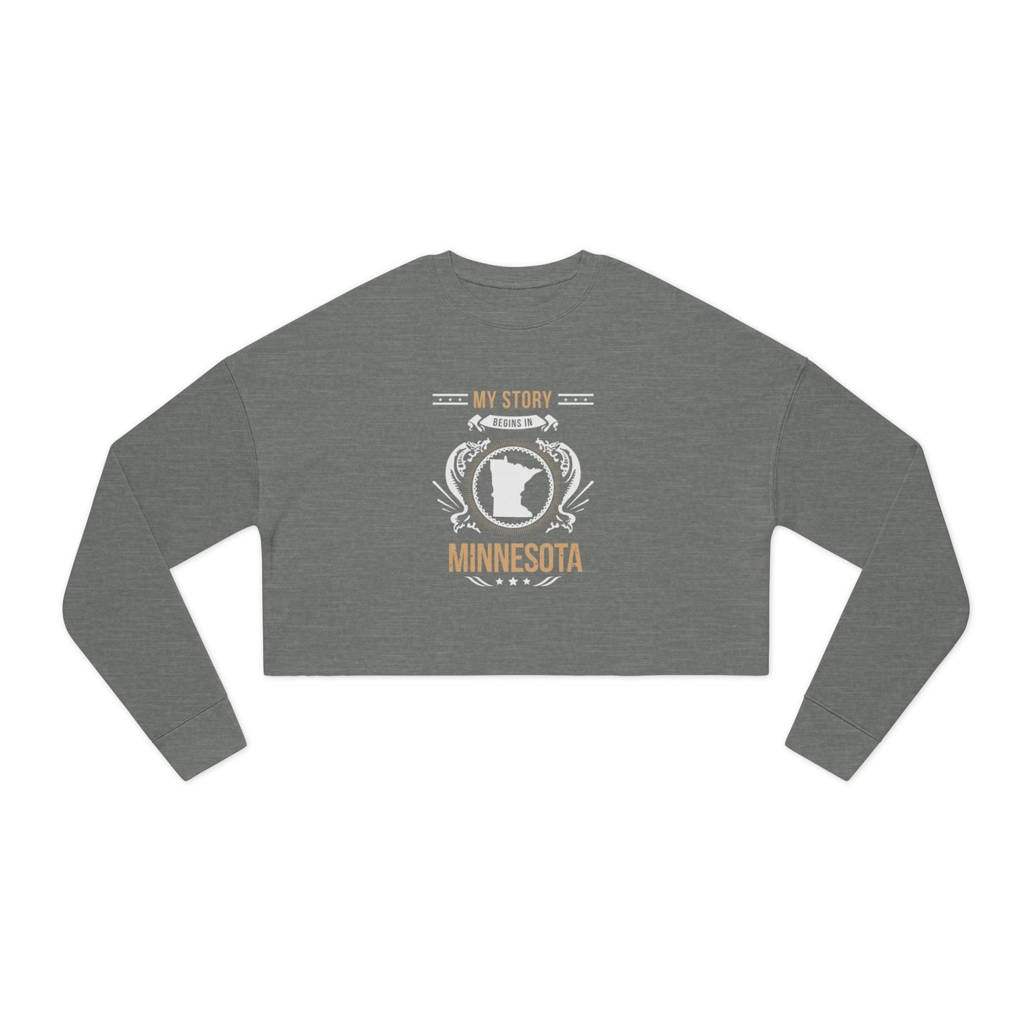 Minnesota Style 1-Women's Cropped Sweatshirt