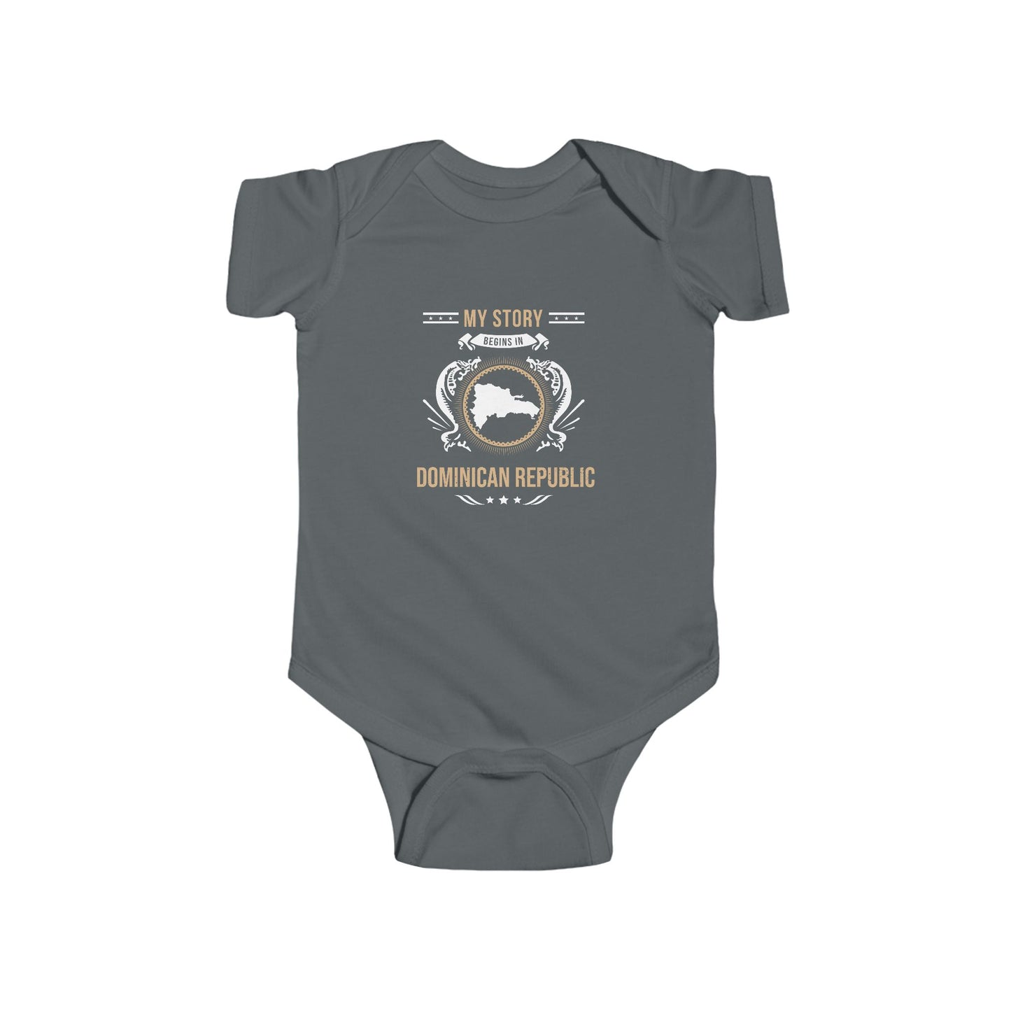 Baby Dominican Republic Style 1- Infant Bodysuit