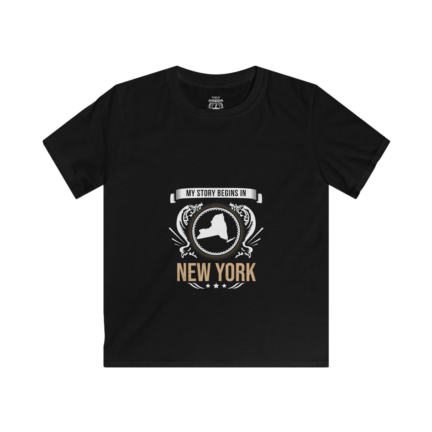 Kids New York Style 2-unisex short sleeve shirt