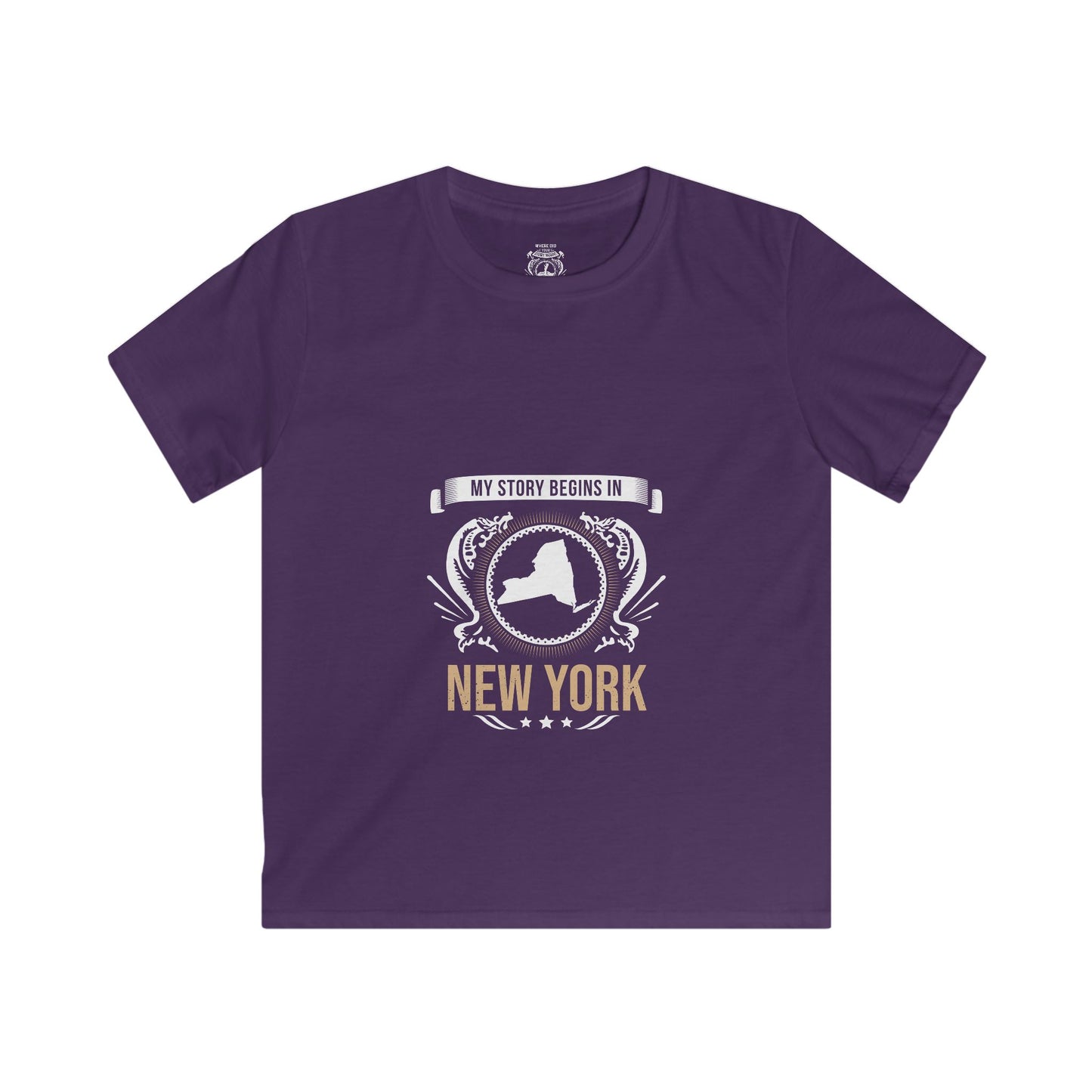 Kids New York Style 2-unisex short sleeve shirt