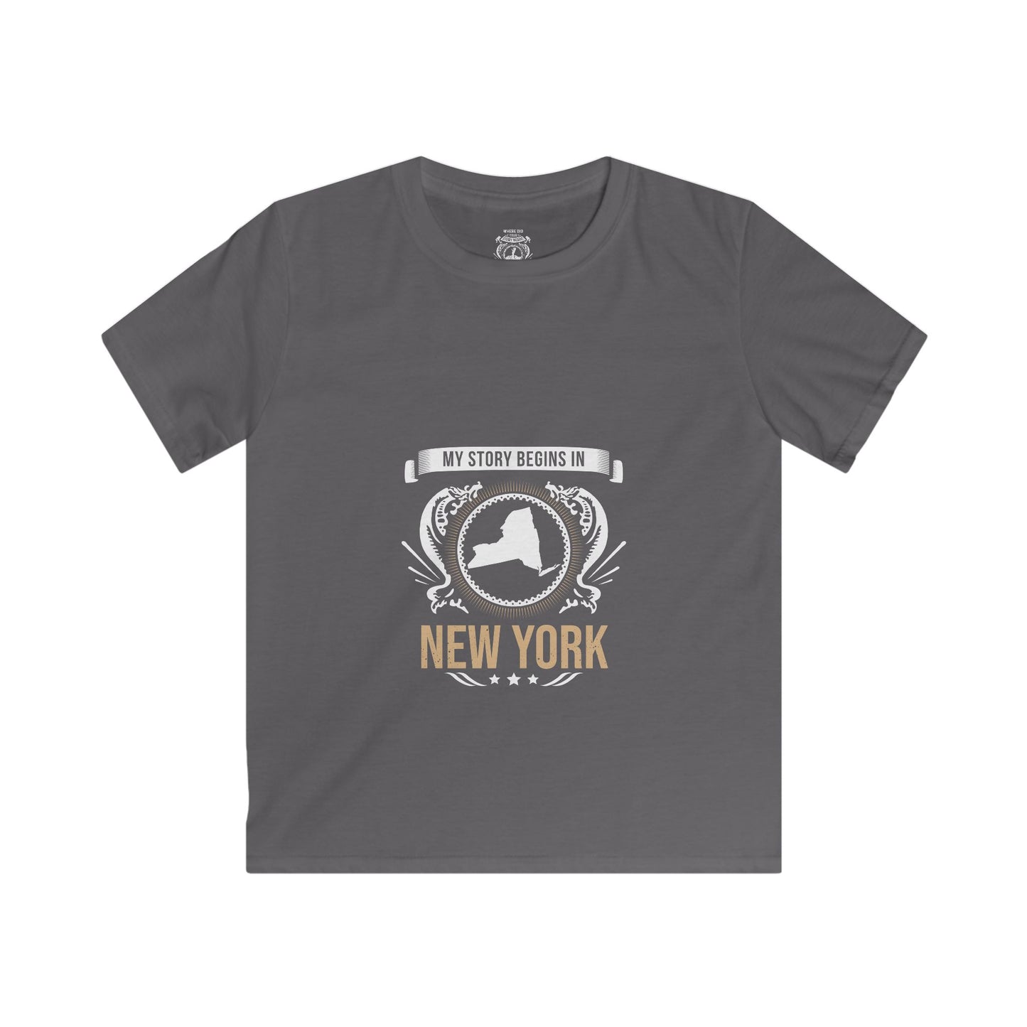 Kids New York Style 2-unisex short sleeve shirt