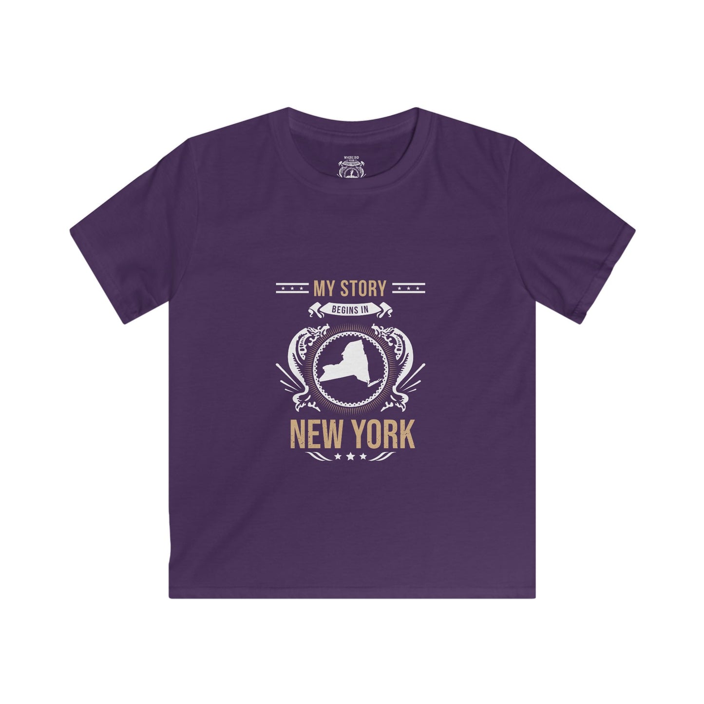 Kids New York Style 1-unisex short sleeve shirt