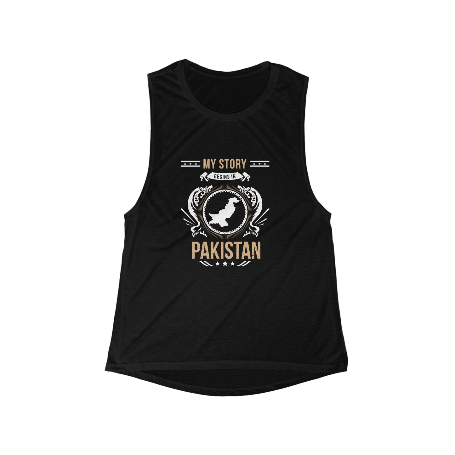Pakistan Style 1-Women's Flowy Tank