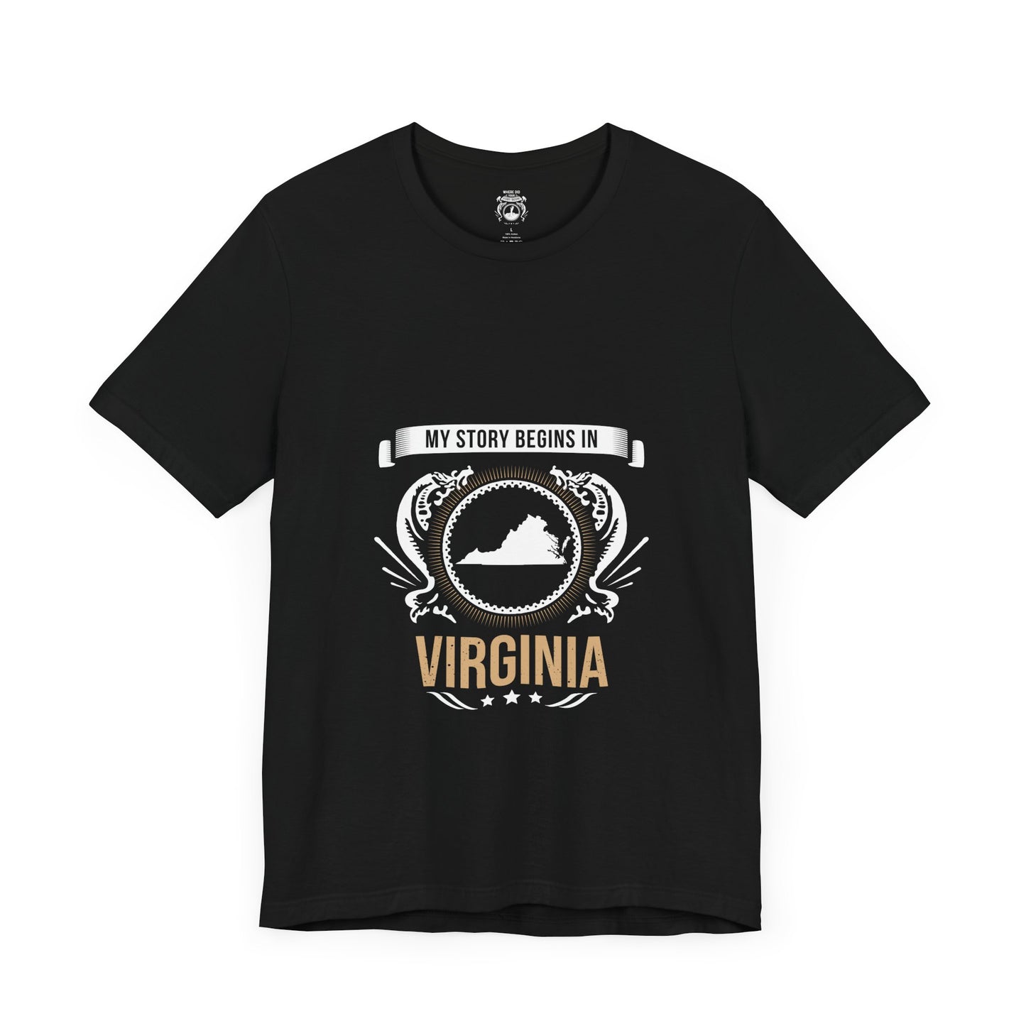 Virginia Style 2-Unisex Short Sleeve Tee