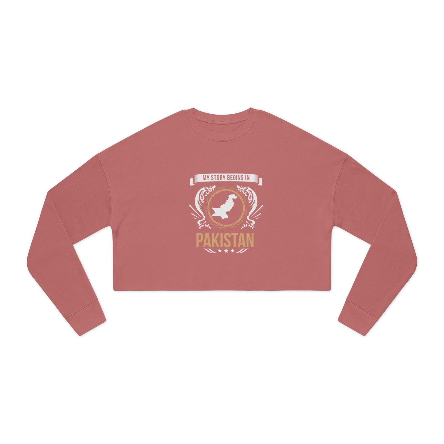 Pakistan Style 2-Women's Cropped Sweatshirt