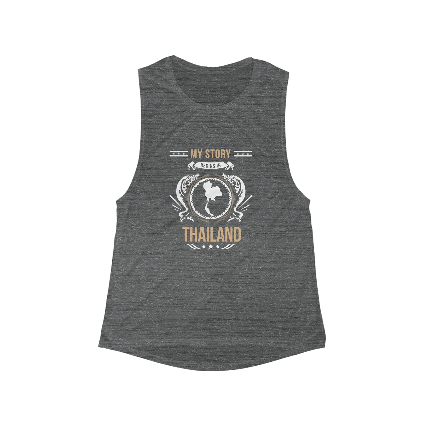 Thailand Style 1-Women's Flowy Tank