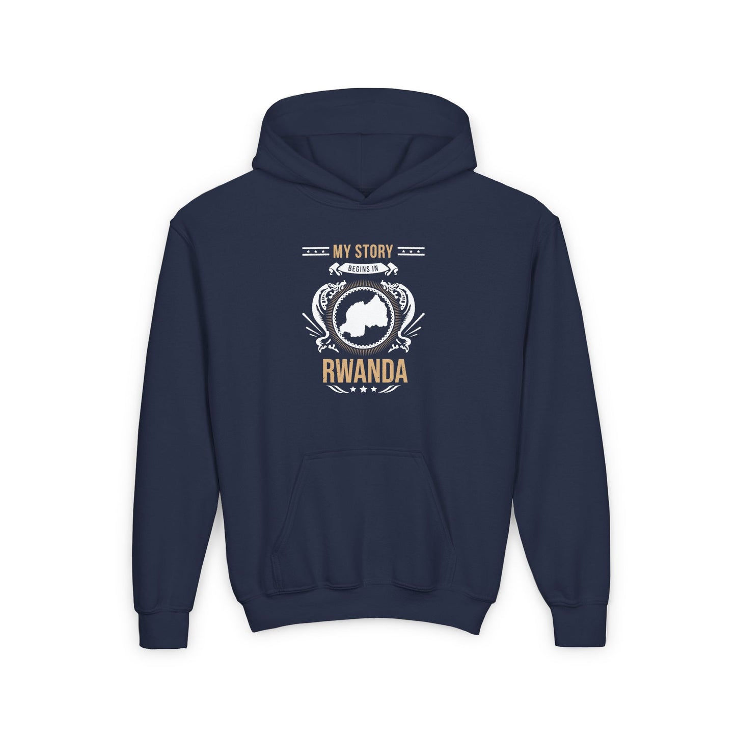Youth Rwanda Style 1 - Unisex Hoodie