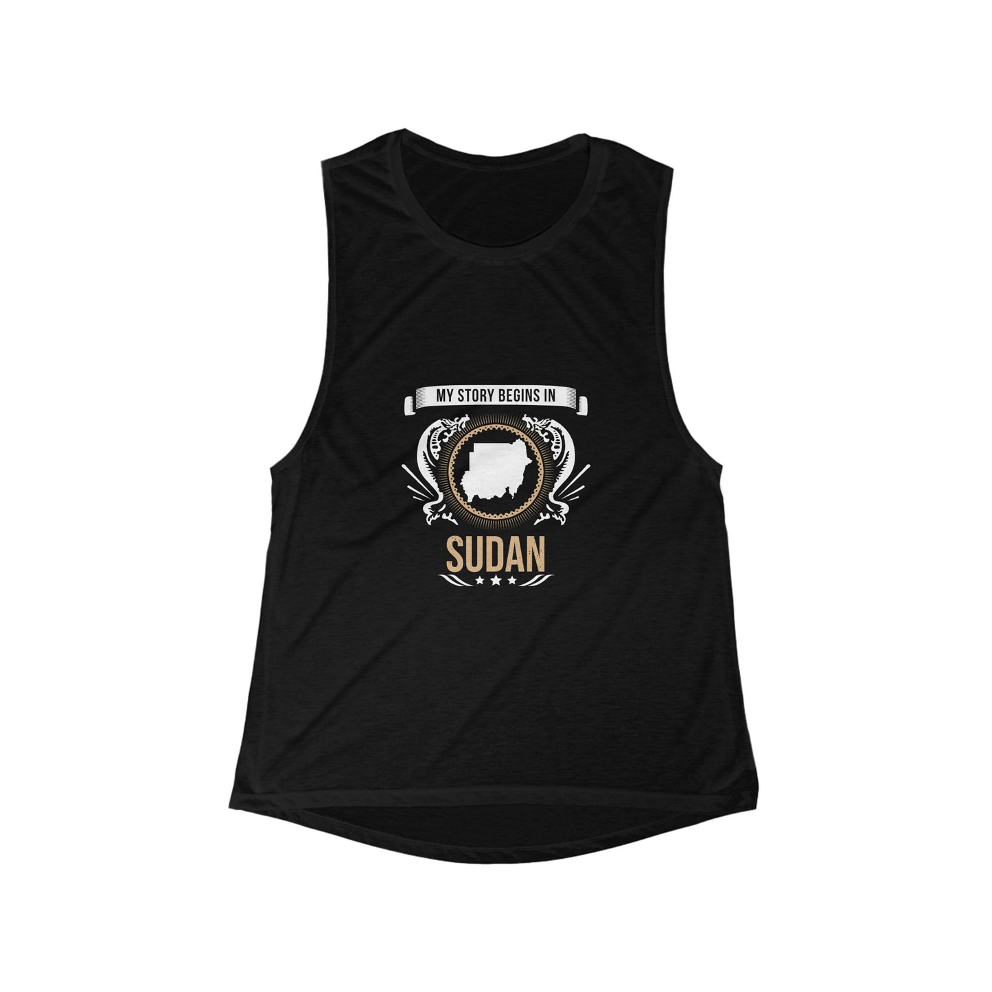 Sudan Style 2-Women's Flowy Tank