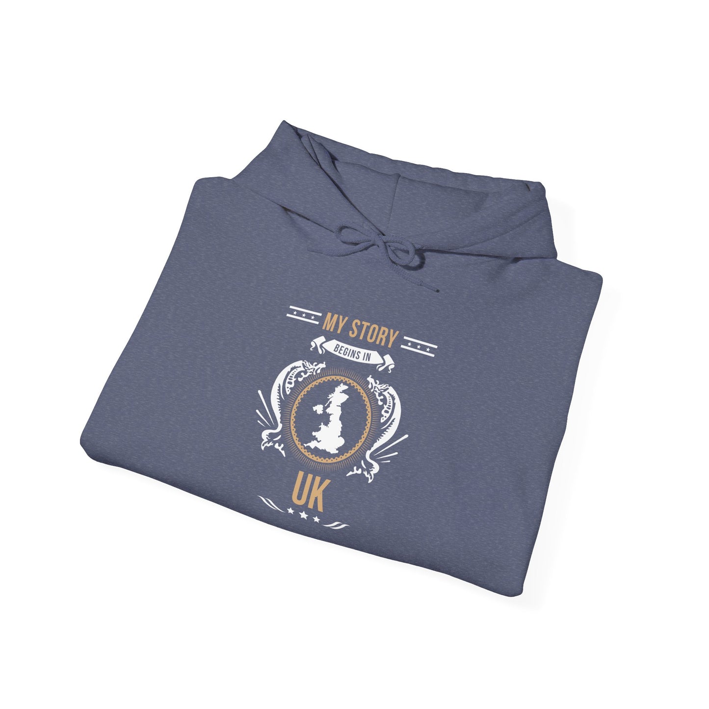 UK Style 1-Unisex Hooded Sweatshirt
