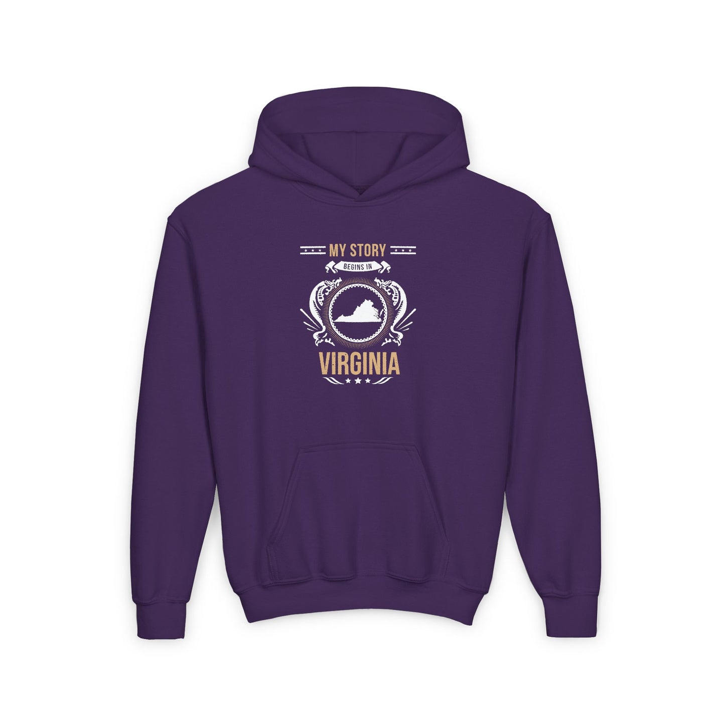 Youth Virginia Style 1 - Unisex Hoodie