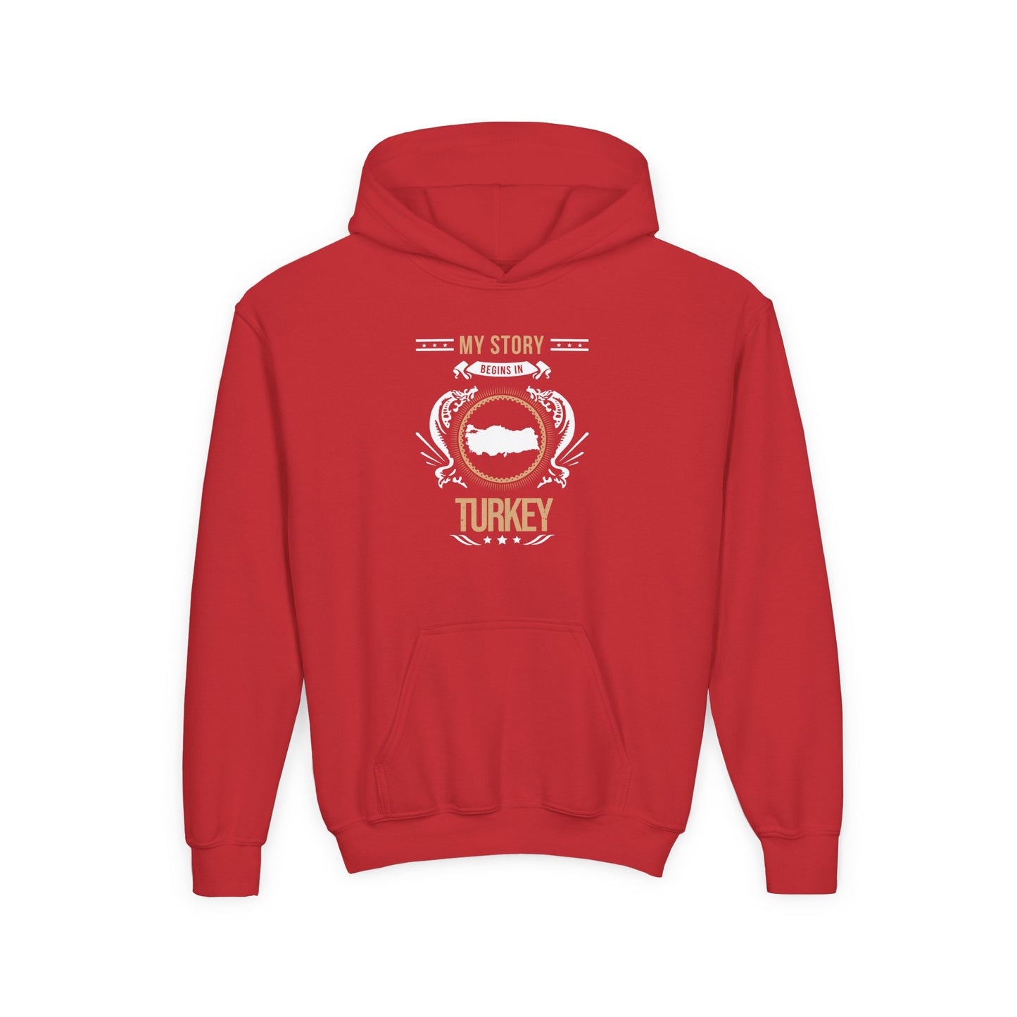 Youth Turkey Style 1 - Unisex Hoodie