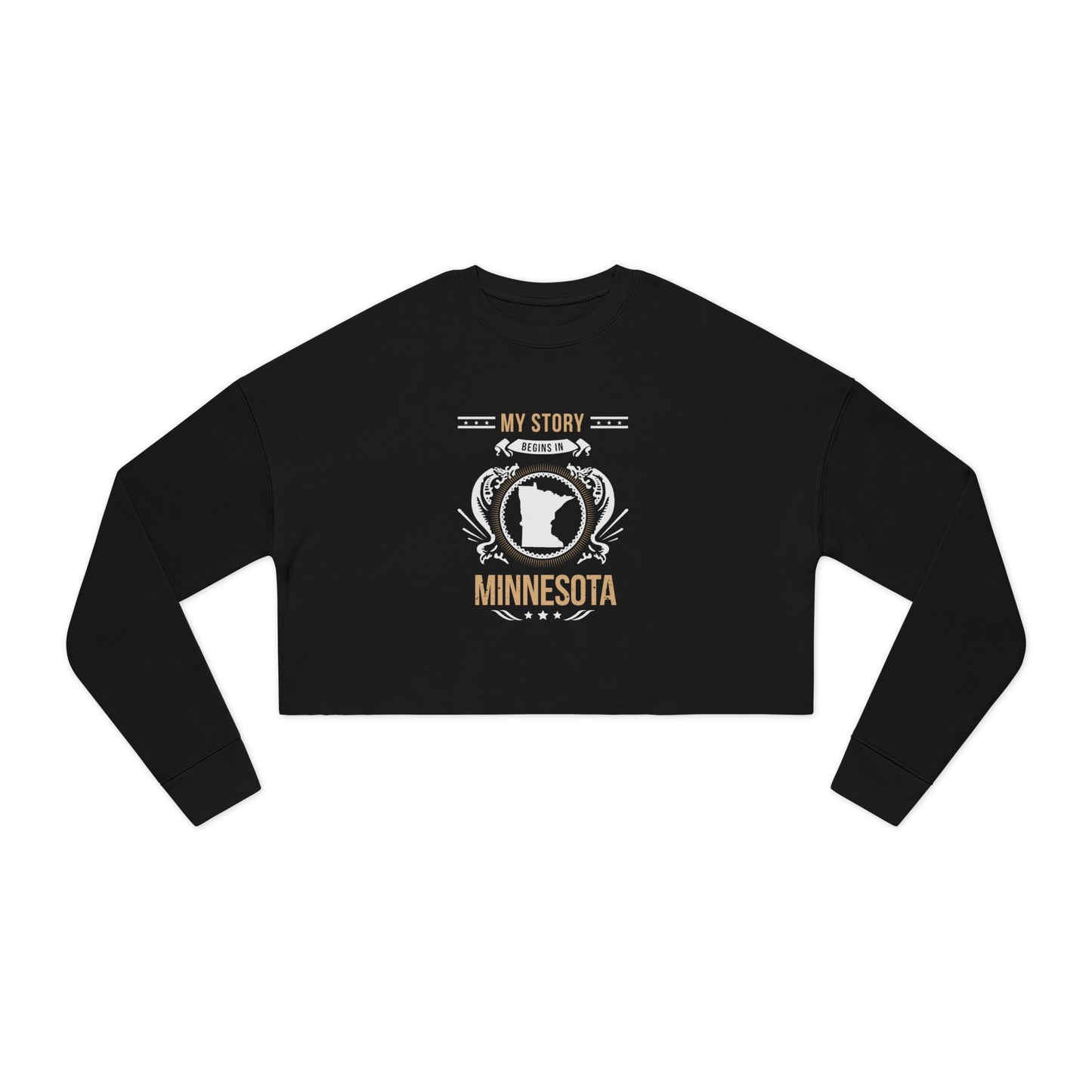 Minnesota Style 1-Women's Cropped Sweatshirt