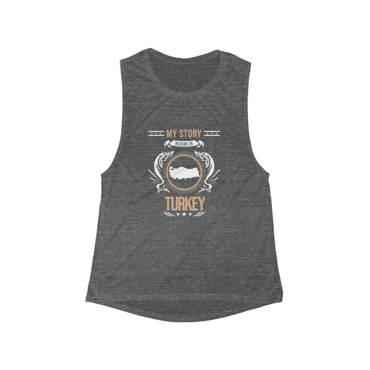 Turkey Style 1-Women's Flowy Tank