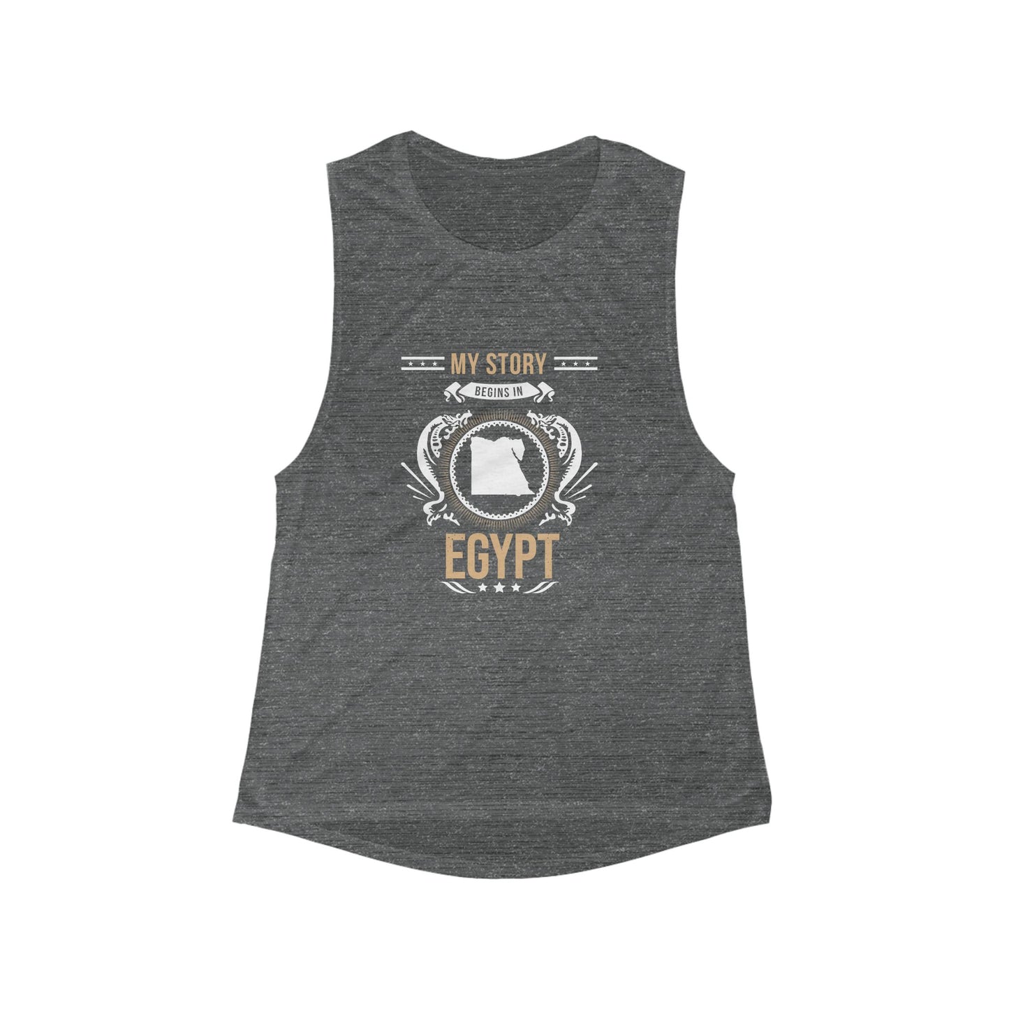 Egypt Style 1-Women's Flowy Tank