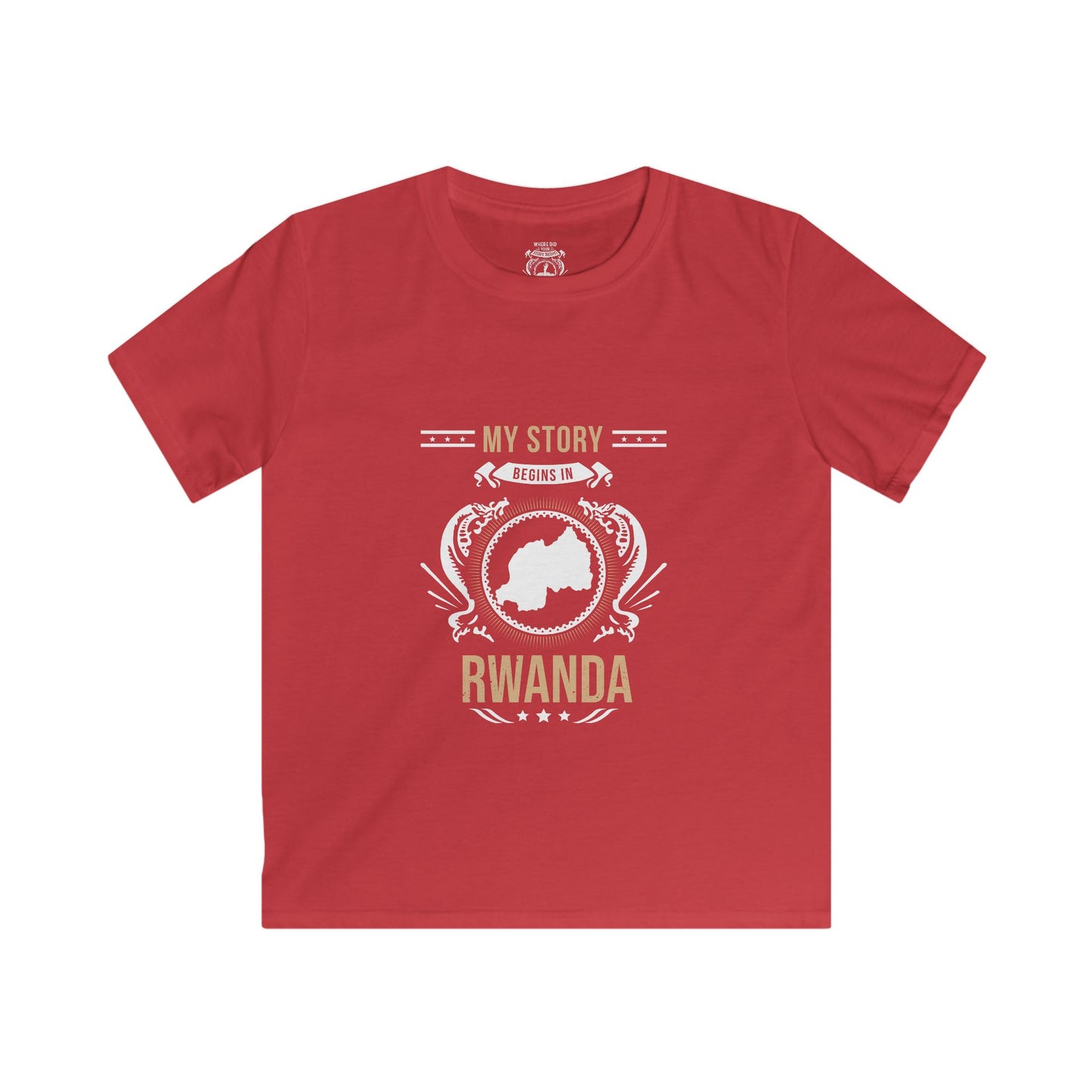 Kids Rwanda Style 1-unisex short sleeve shirt