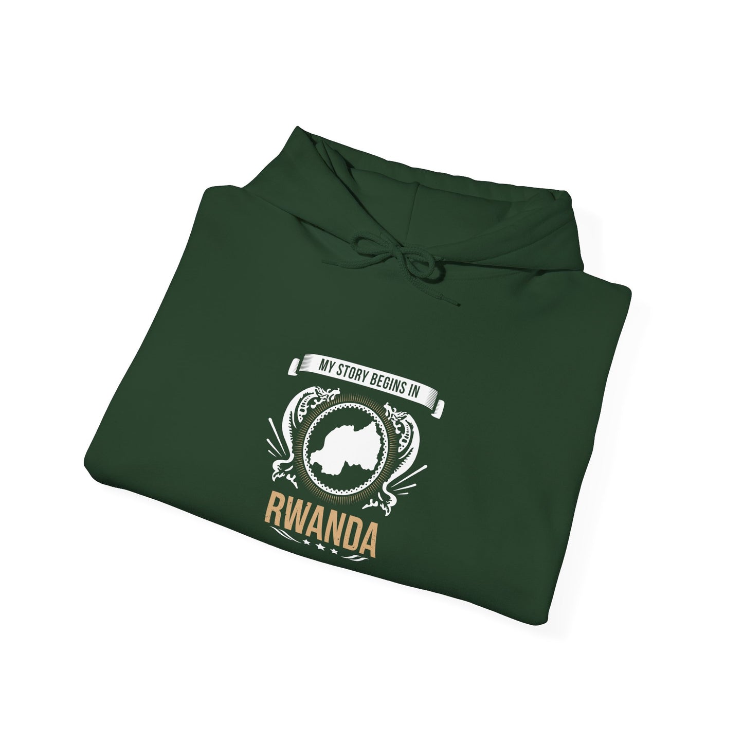 Rwanda Style 2-Unisex Hooded Sweatshirt