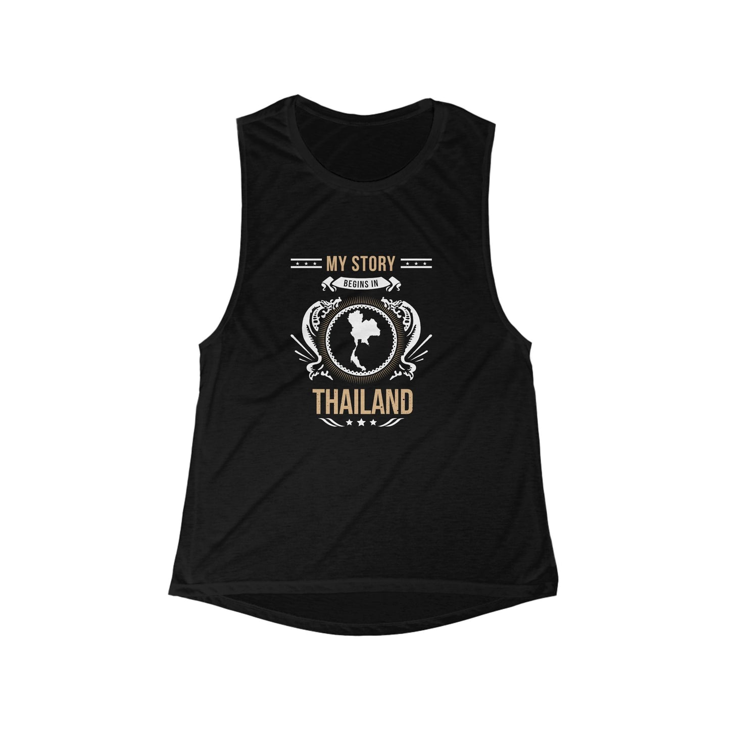 Thailand Style 1-Women's Flowy Tank