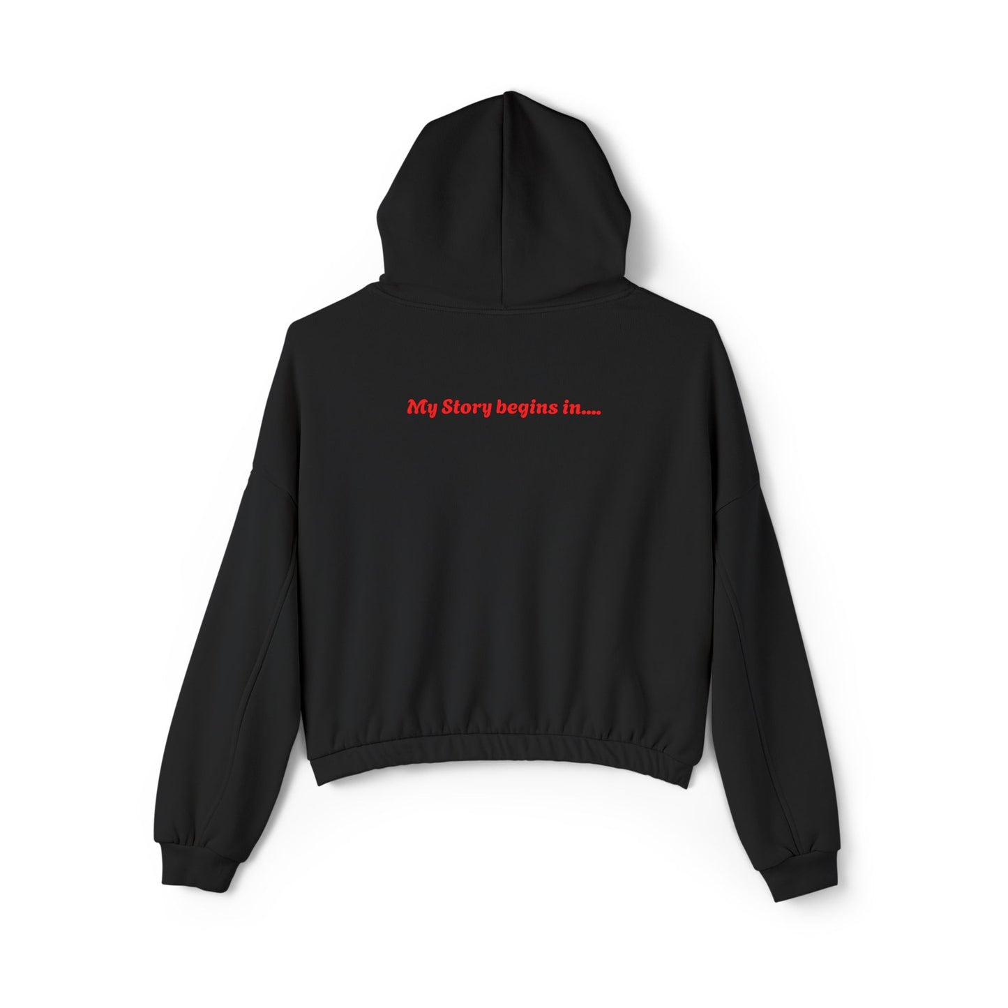 Afghanistan Style 2-Women's Cinched Bottom Hoodie