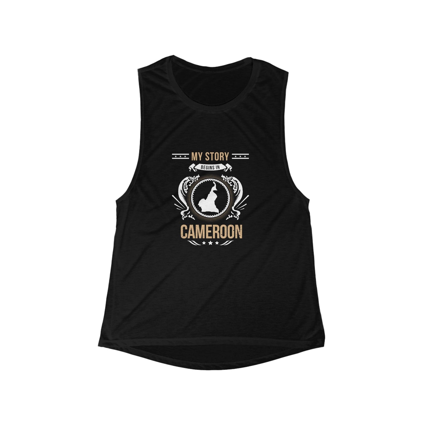 Cameroon Style 1-Women's Flowy Tank
