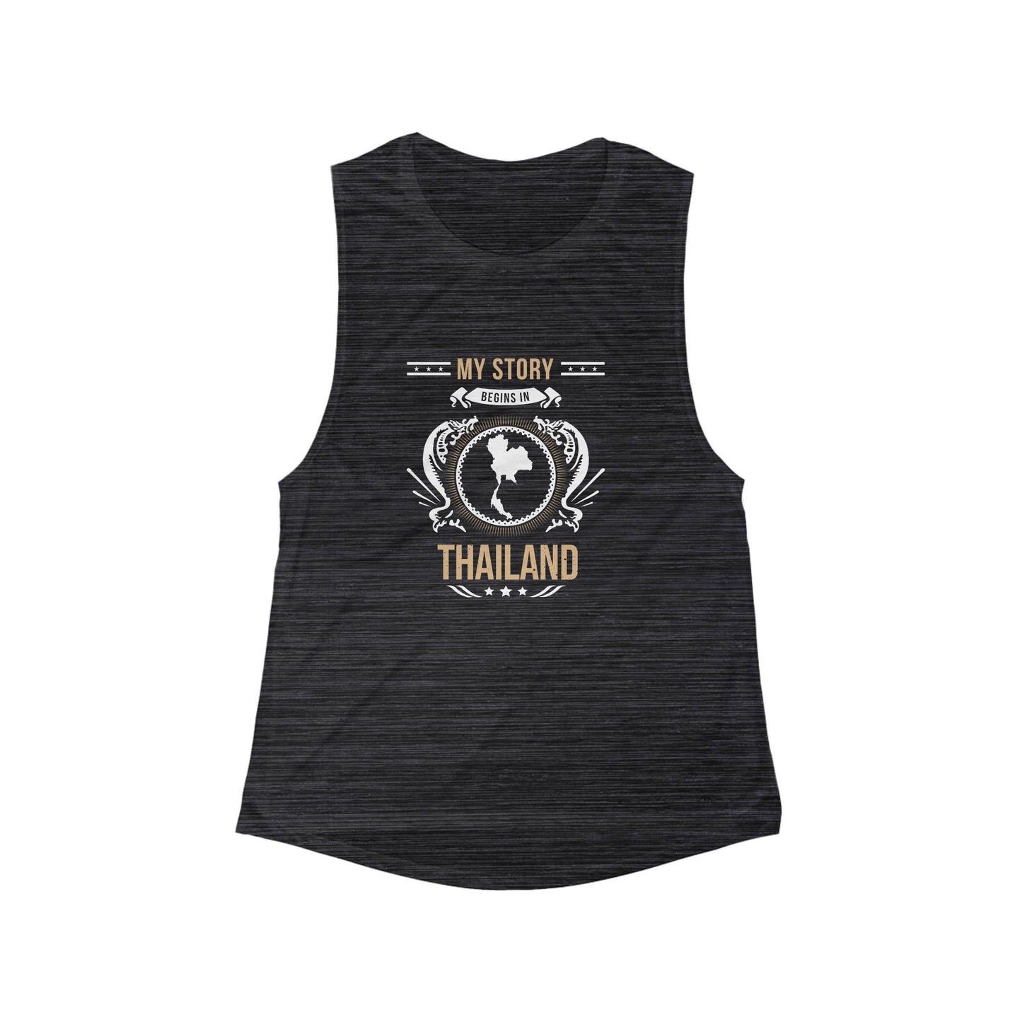 Thailand Style 1-Women's Flowy Tank