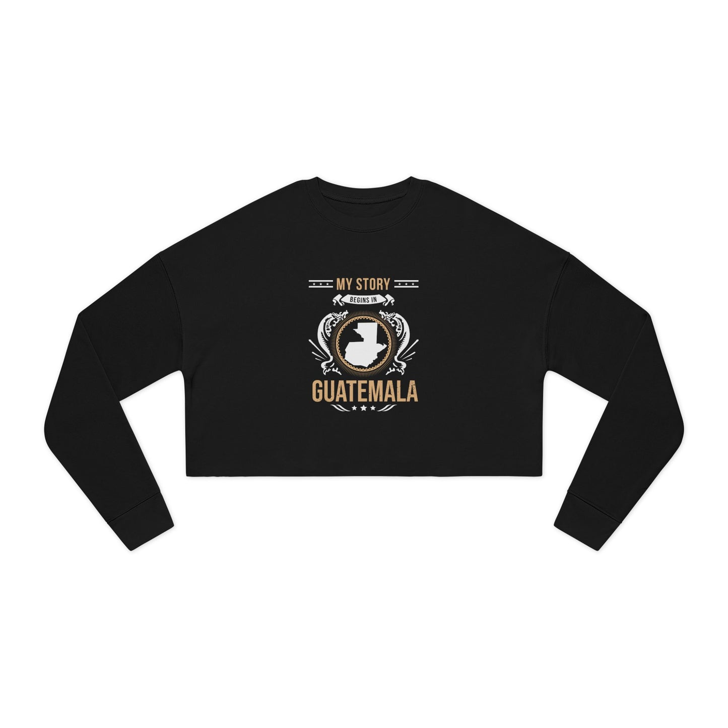 Guatemala Style 1-Women's Cropped Sweatshirt