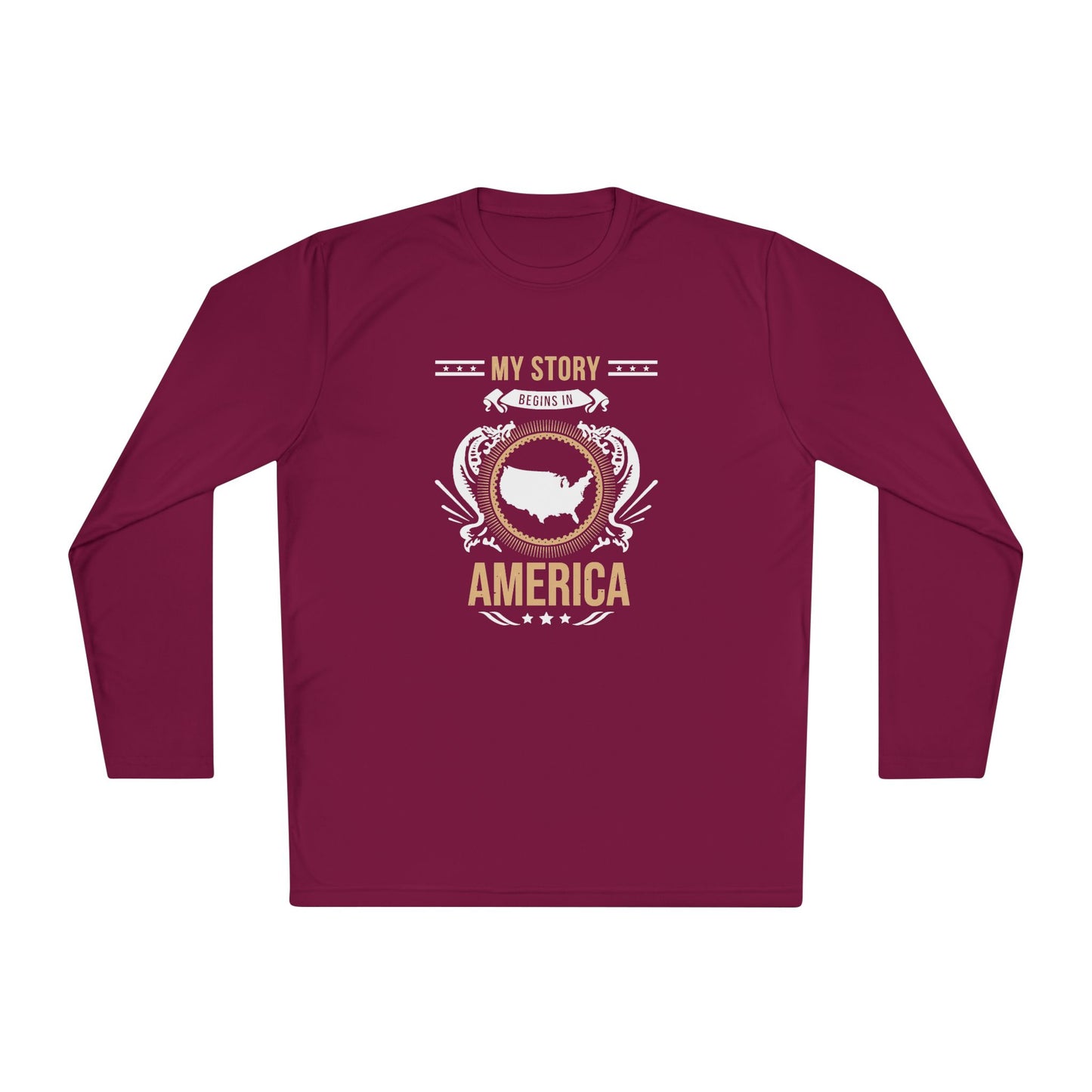America Style 1-Unisex Long Sleeve Tee