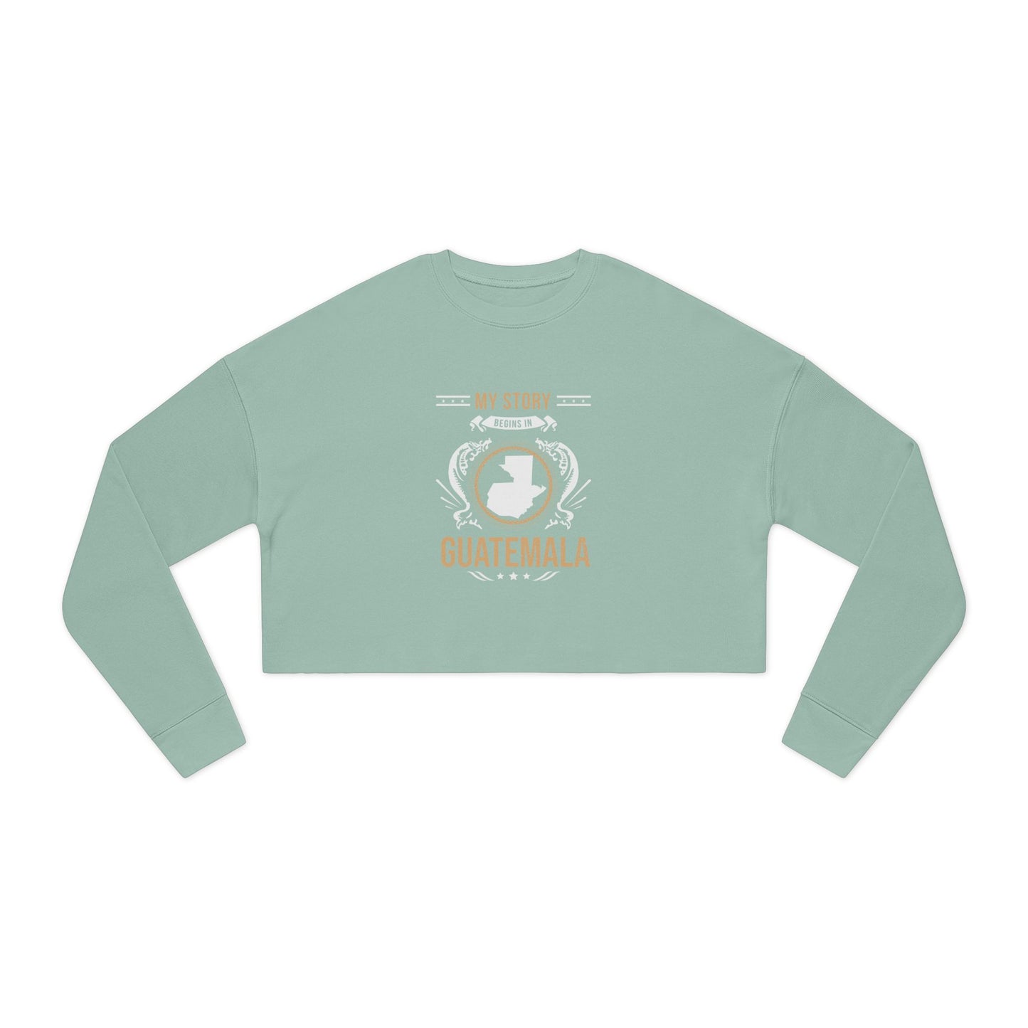 Guatemala Style 1-Women's Cropped Sweatshirt