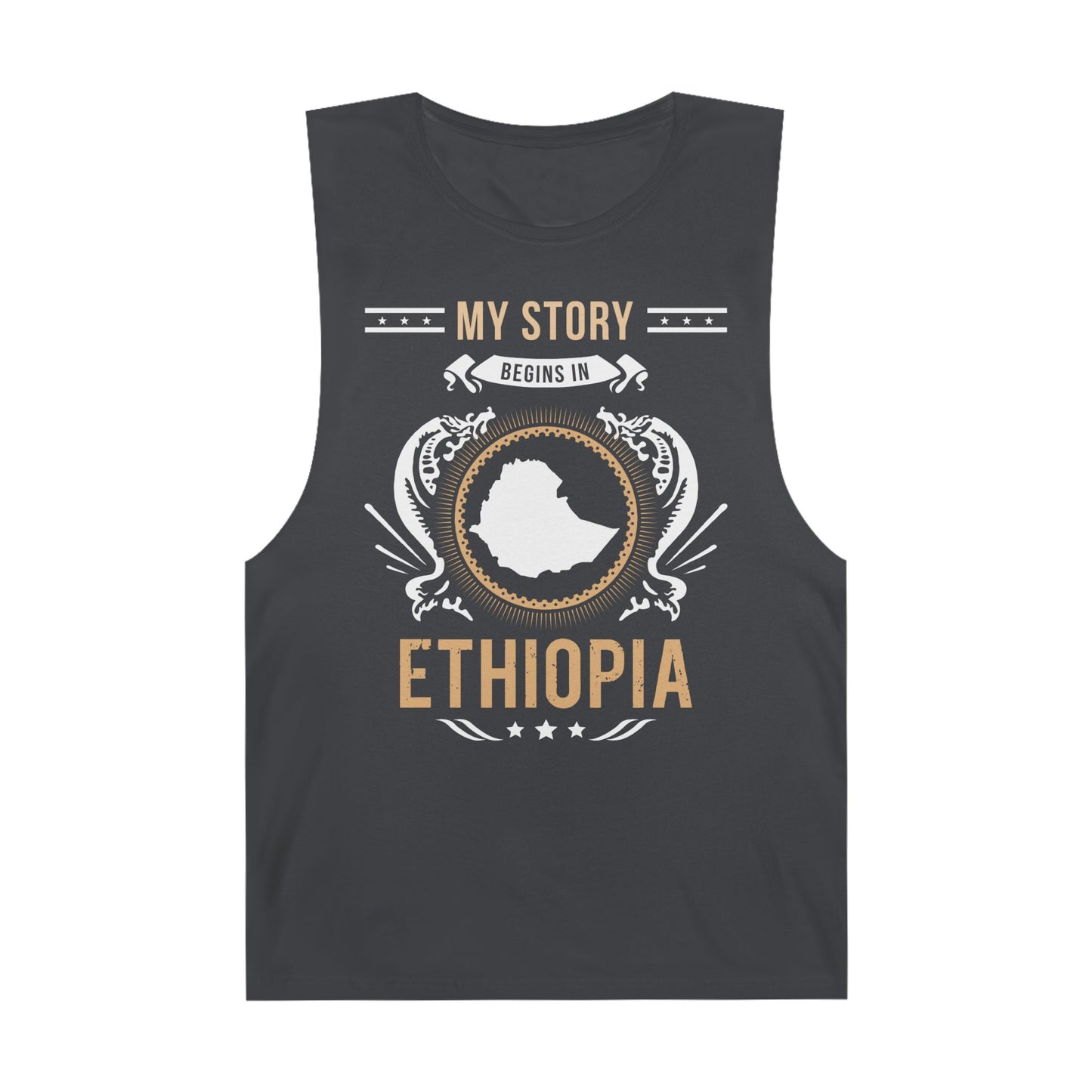 Ethiopia Style 1-Unisex Tank
