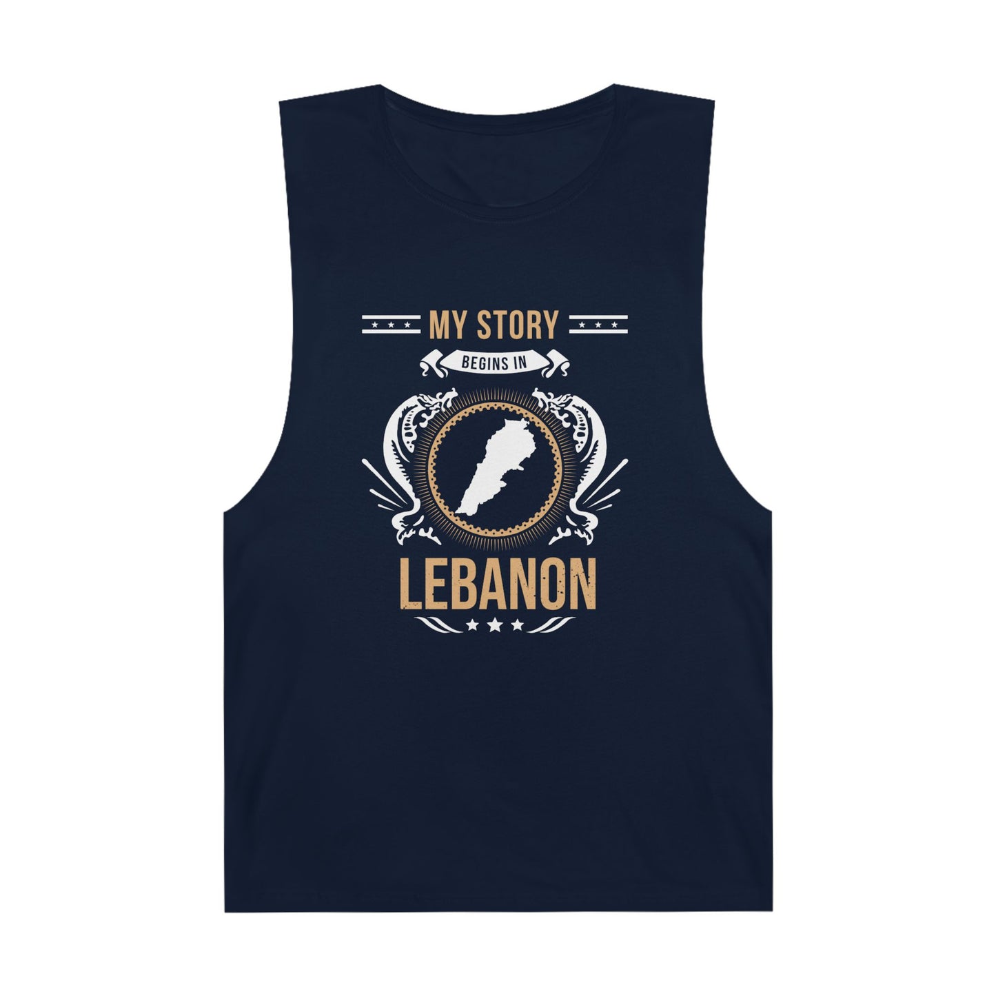 Lebanon Style 1-Unisex Tank
