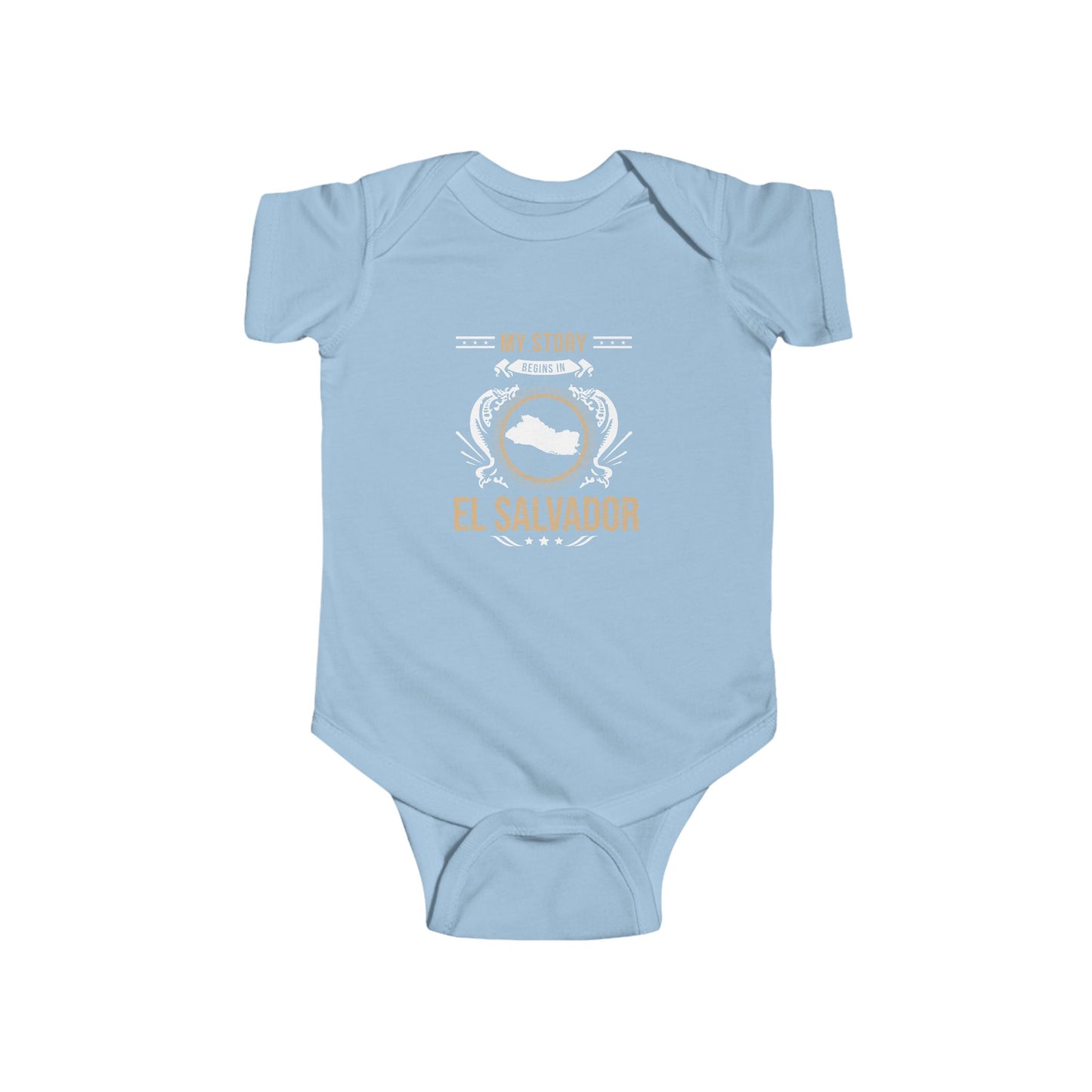 Baby El Salvador Style 1- Infant Bodysuit