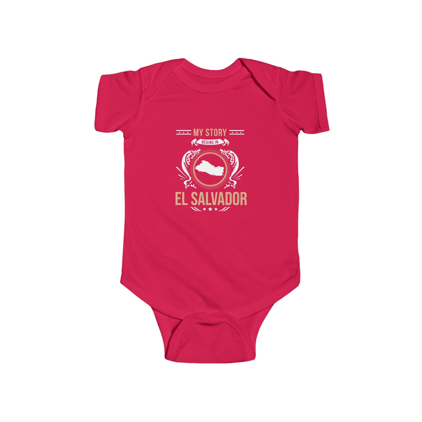 Baby El Salvador Style 1- Infant Bodysuit