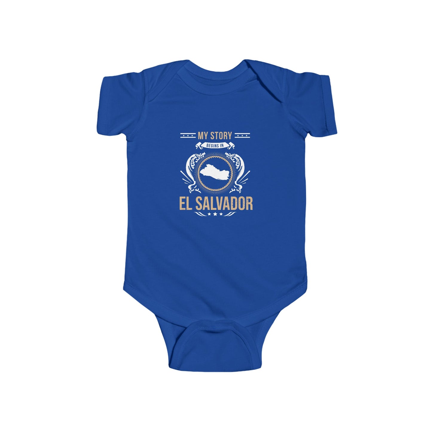 Baby El Salvador Style 1- Infant Bodysuit