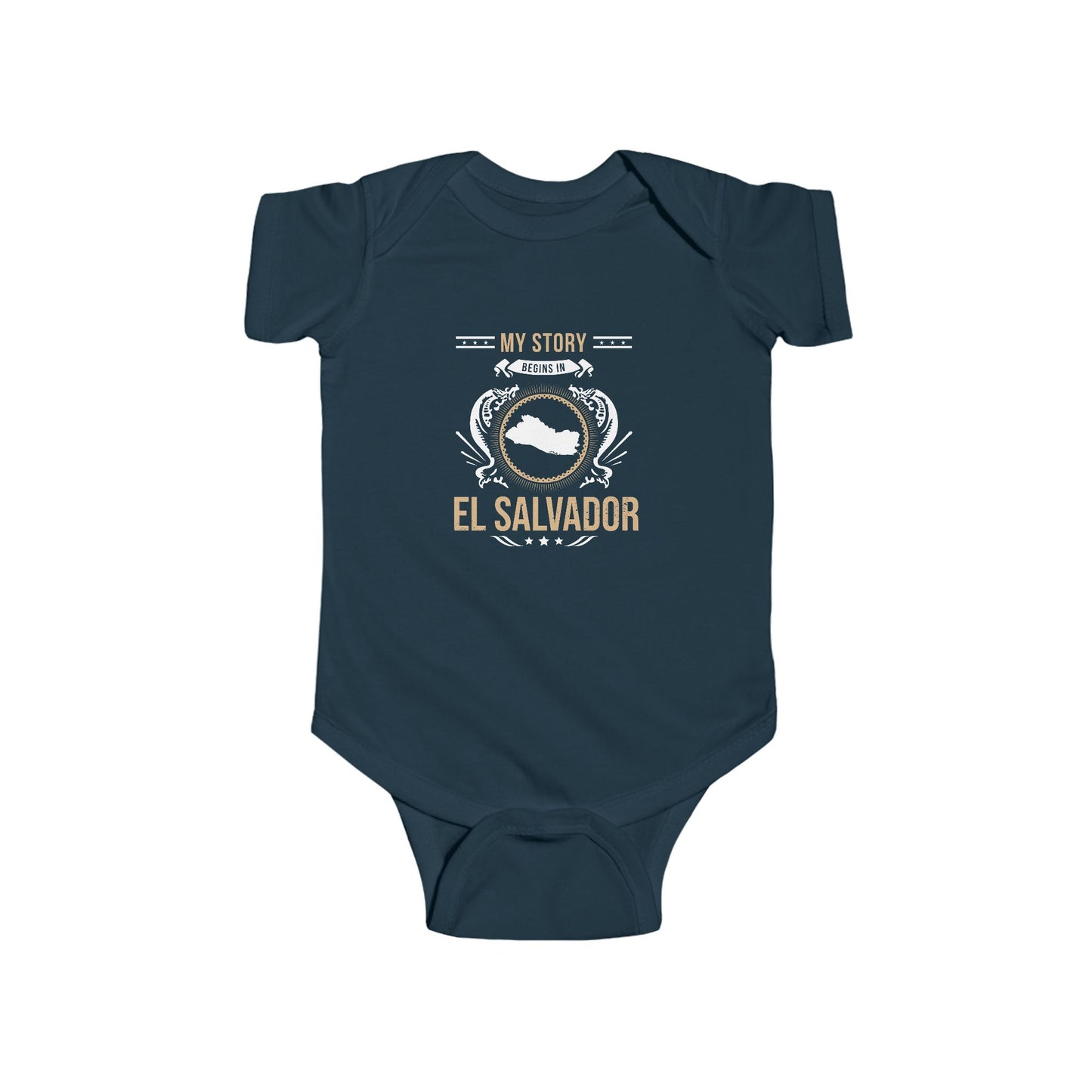 Baby El Salvador Style 1- Infant Bodysuit