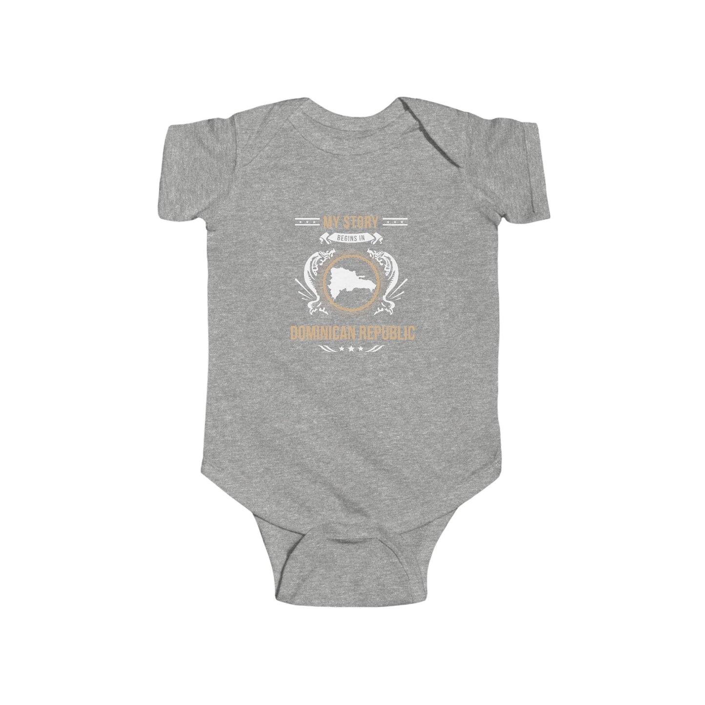 Baby Dominican Republic Style 1- Infant Bodysuit