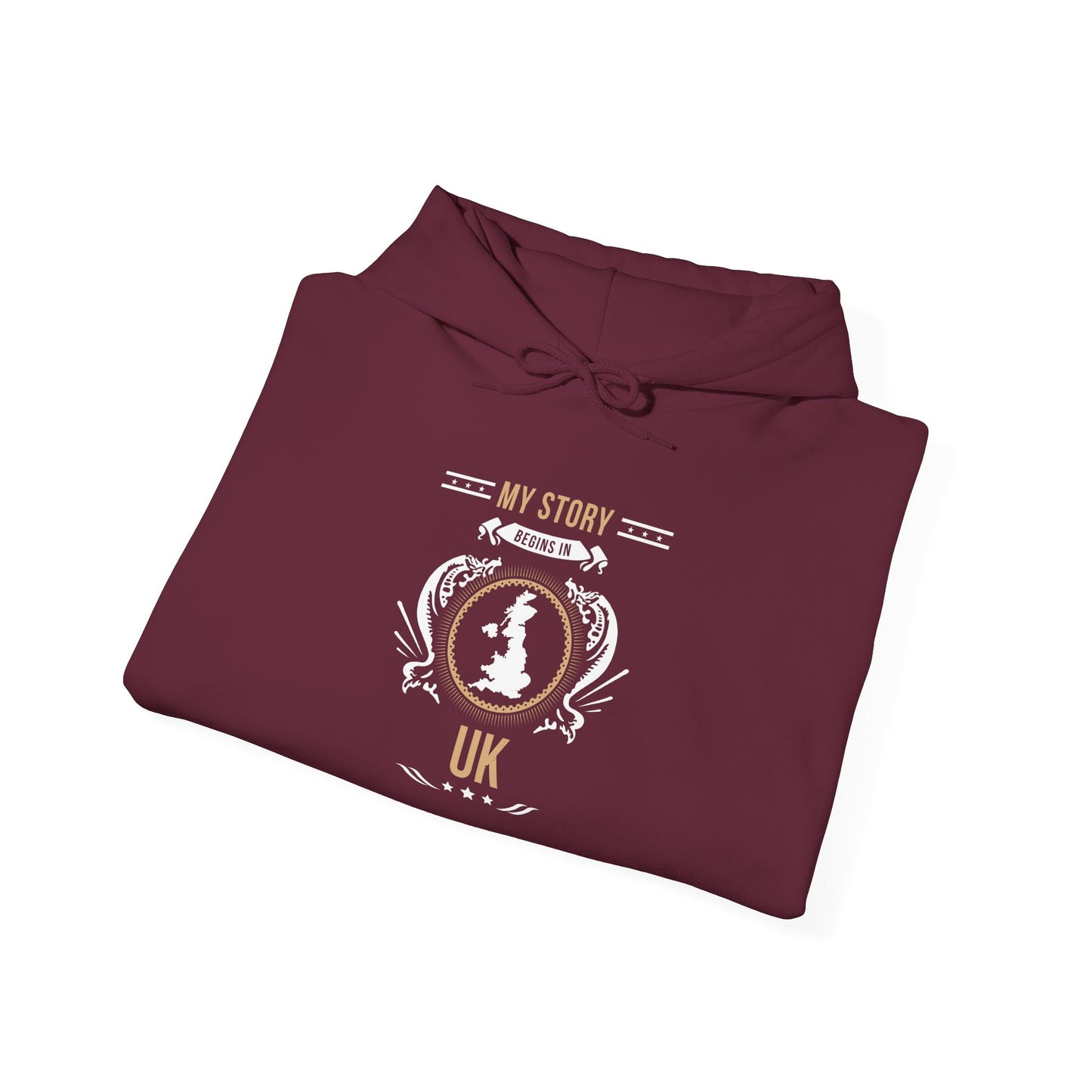 UK Style 1-Unisex Hooded Sweatshirt