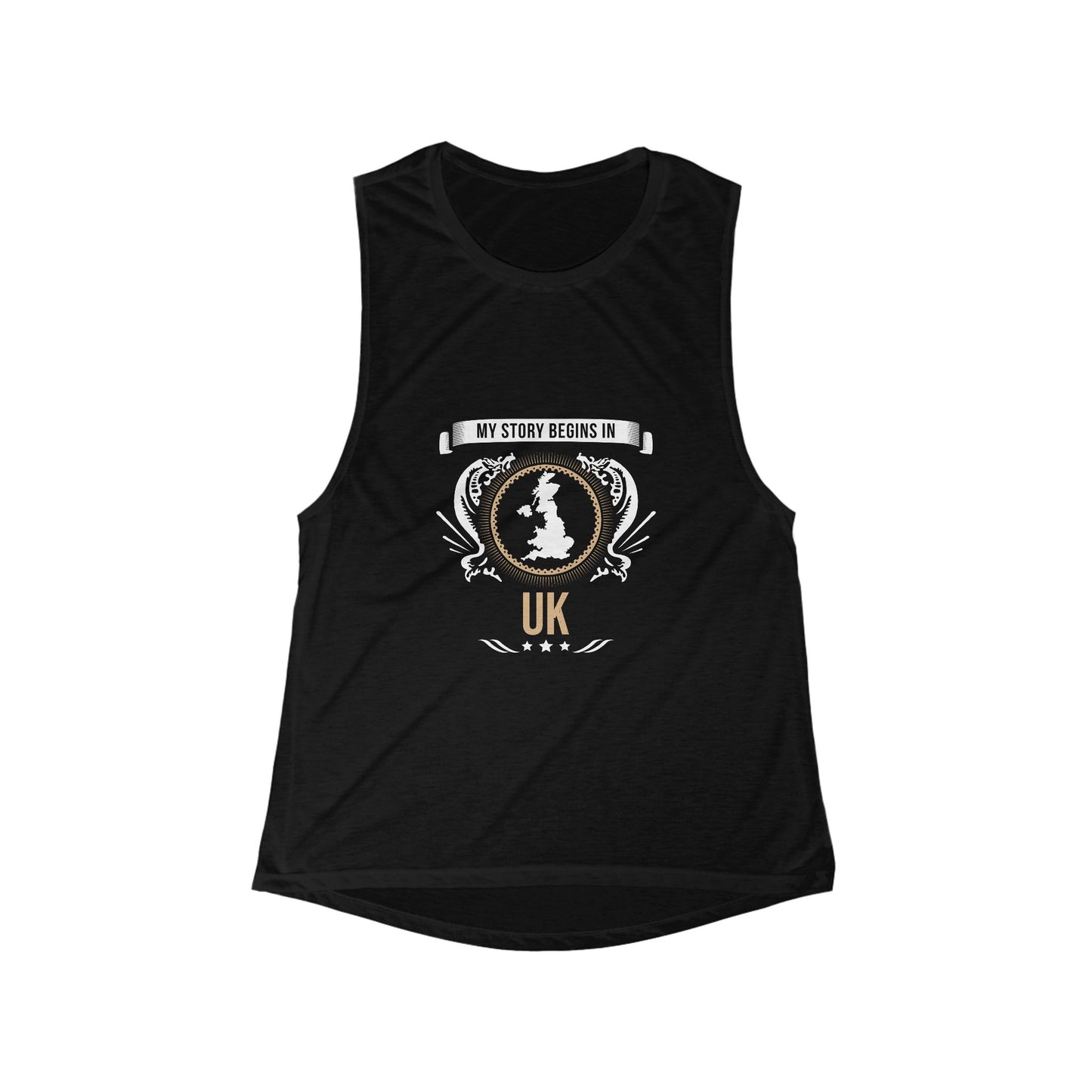 UK Style 2-Women's Flowy Tank