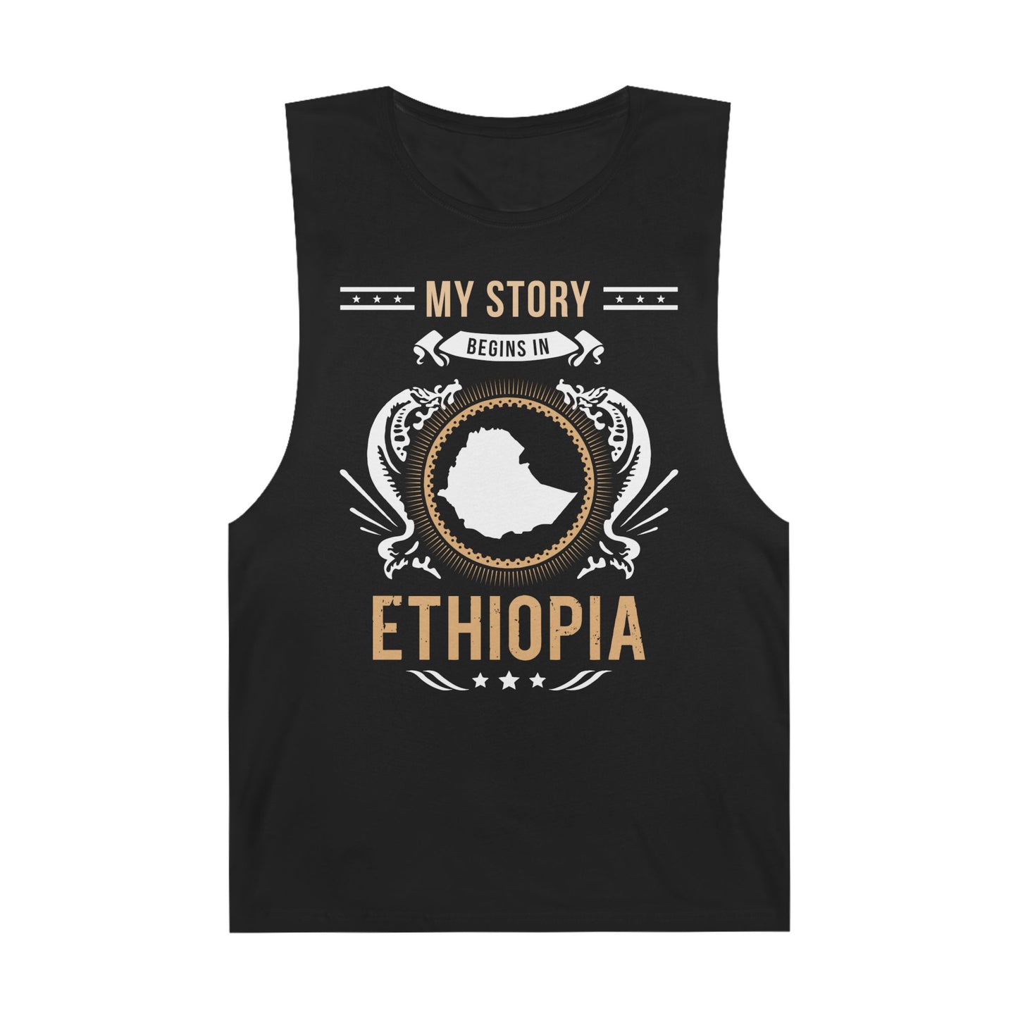 Ethiopia Style 1-Unisex Tank