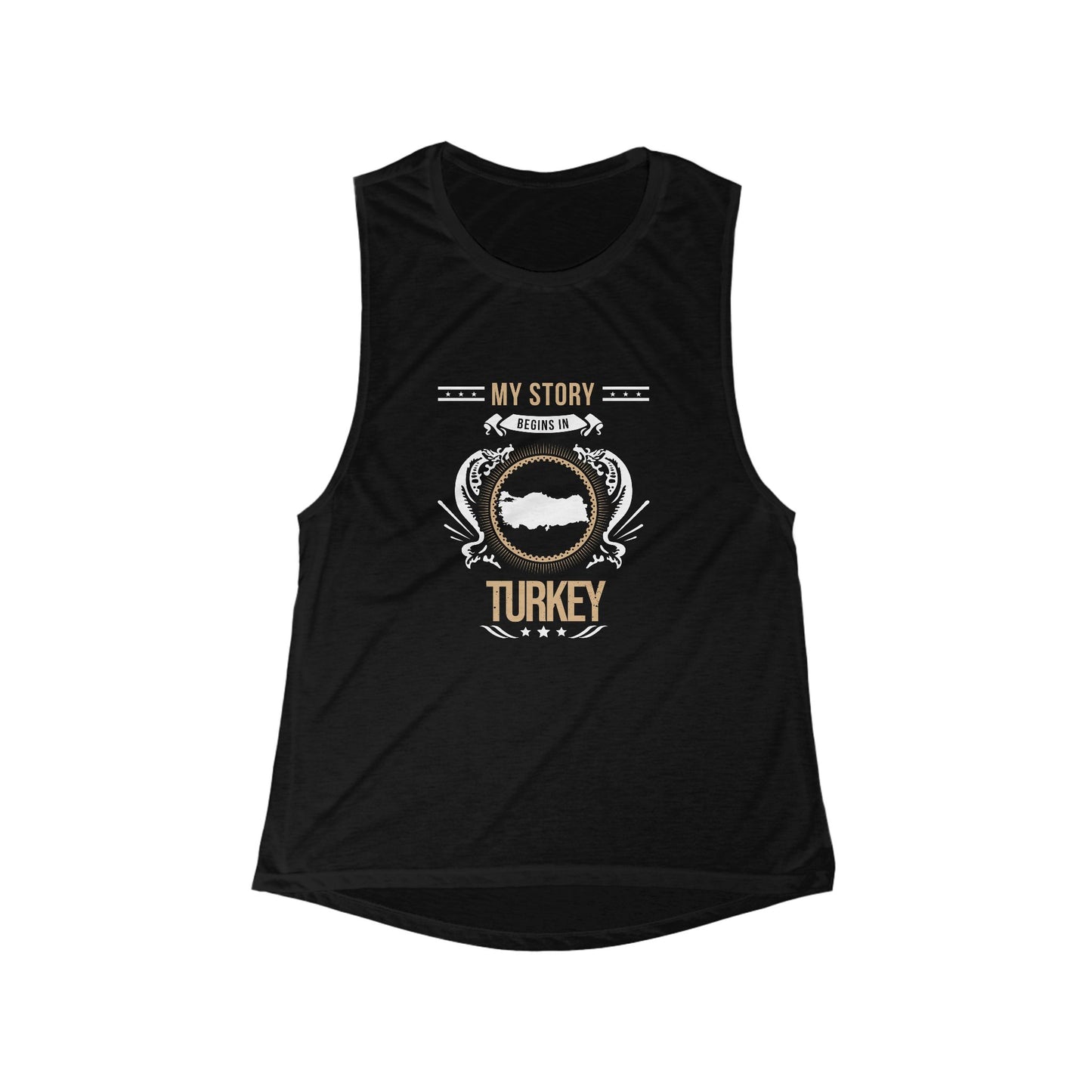 Turkey Style 1-Women's Flowy Tank