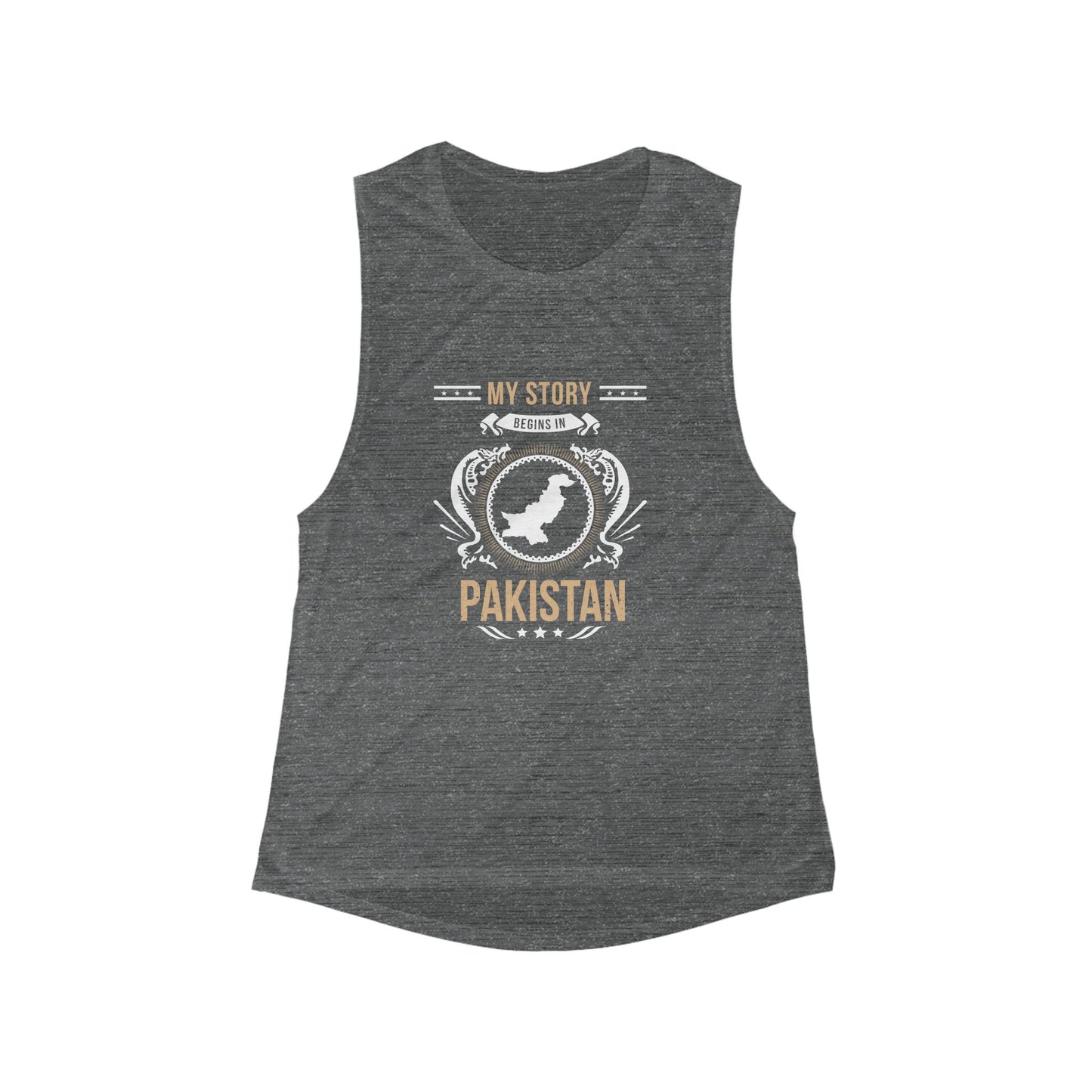 Pakistan Style 1-Women's Flowy Tank