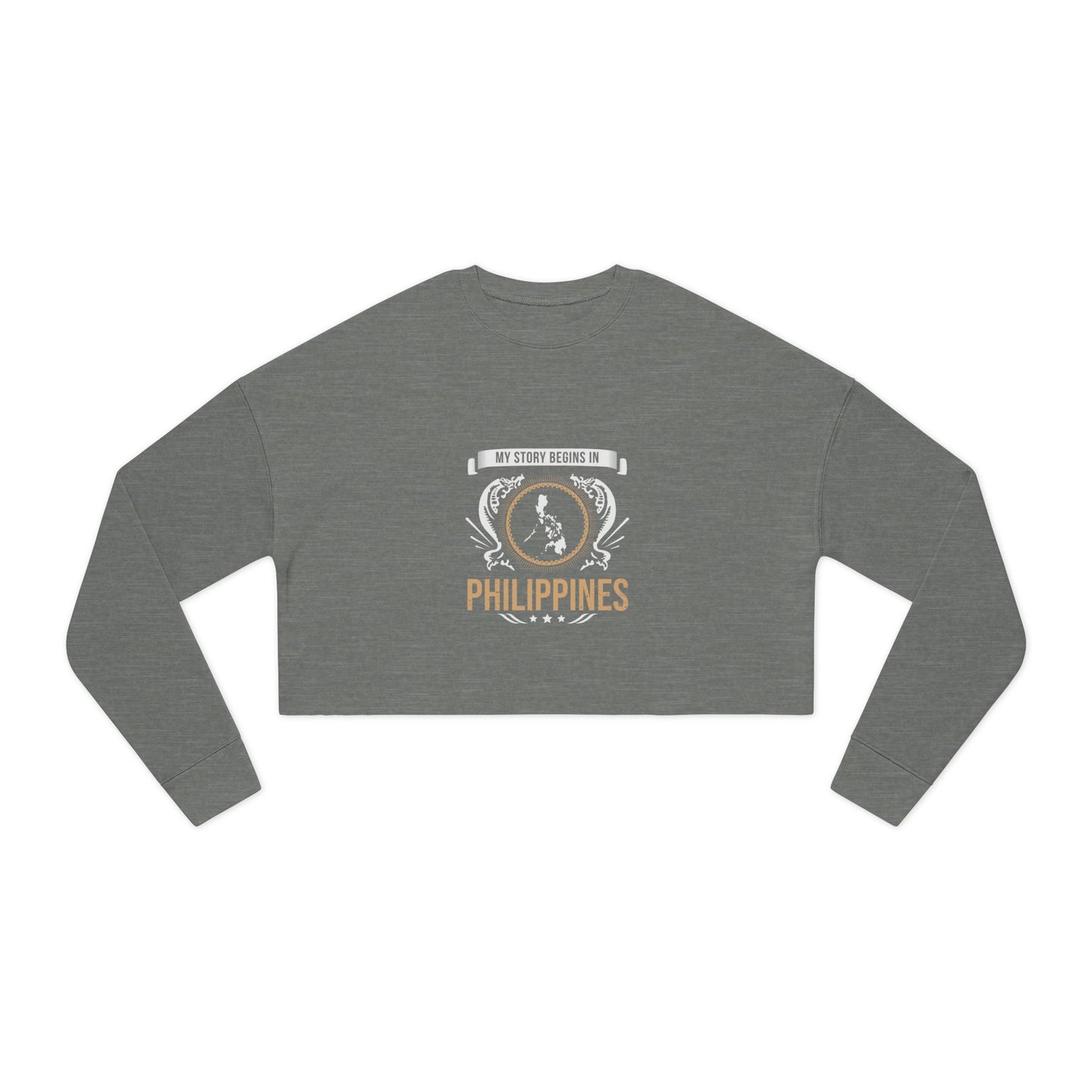 Philippines Style 2-Women's Cropped Sweatshirt