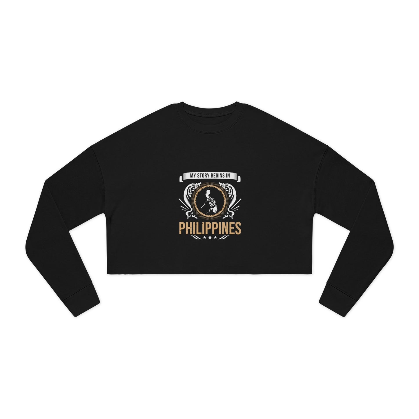 Philippines Style 2-Women's Cropped Sweatshirt