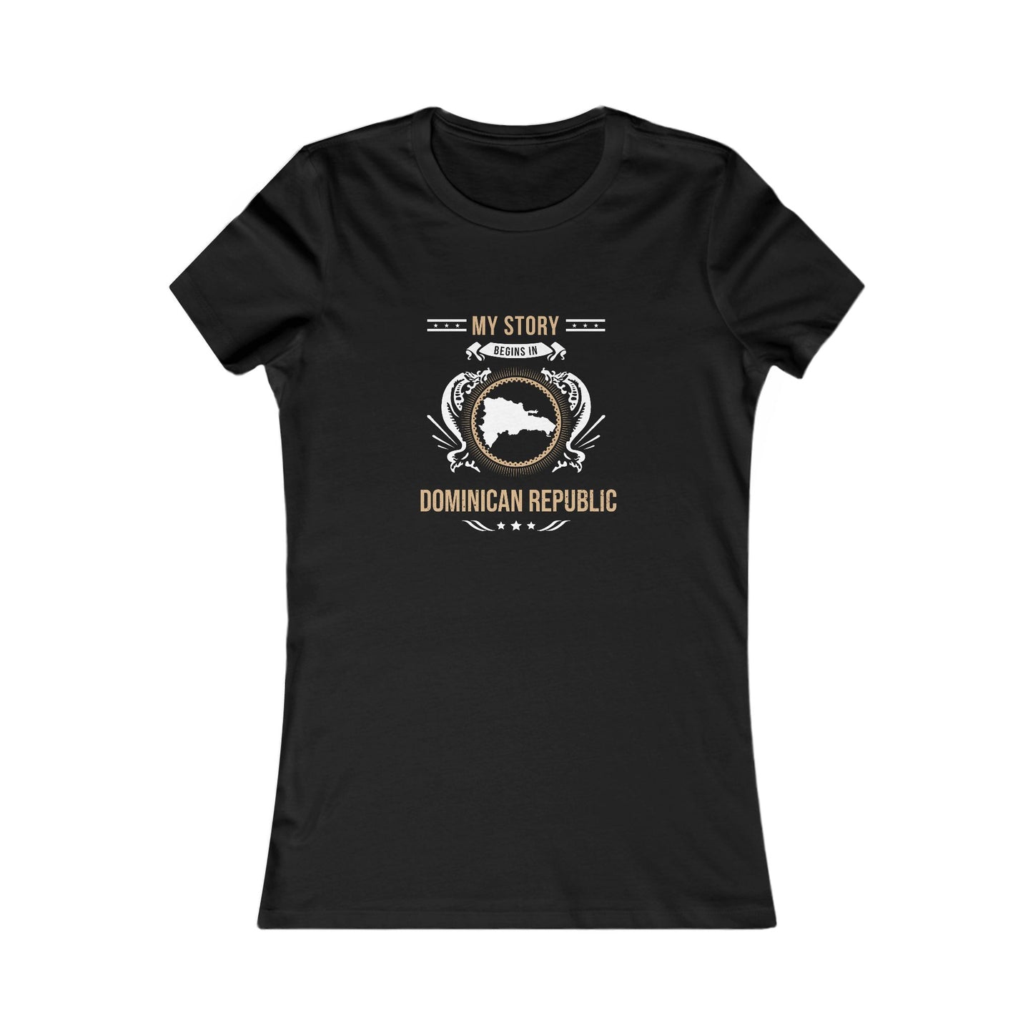 Dominican Republic Style 1-Women's Favorite Tee