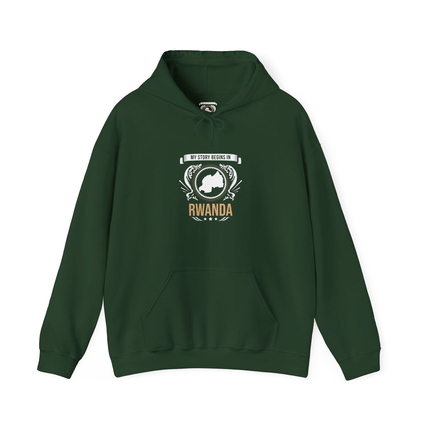 Rwanda Style 2-Unisex Hooded Sweatshirt