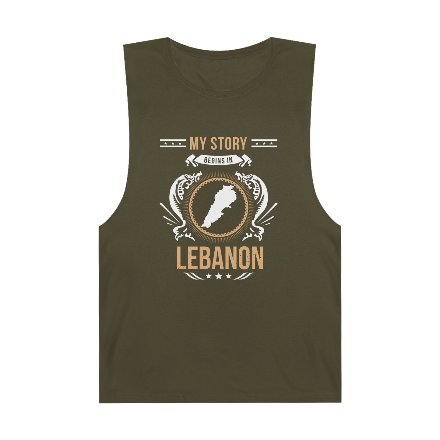 Lebanon Style 1-Unisex Tank