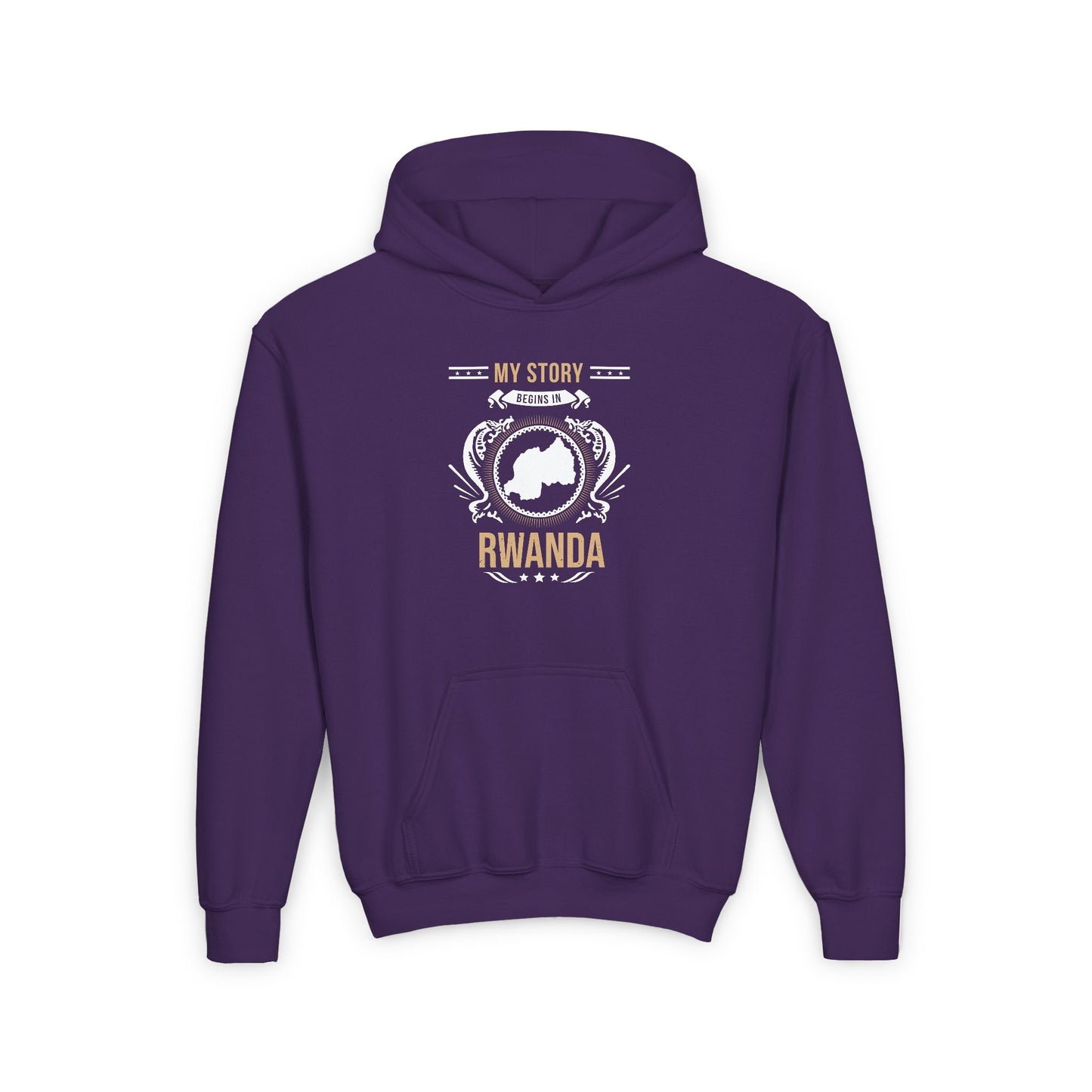 Youth Rwanda Style 1 - Unisex Hoodie
