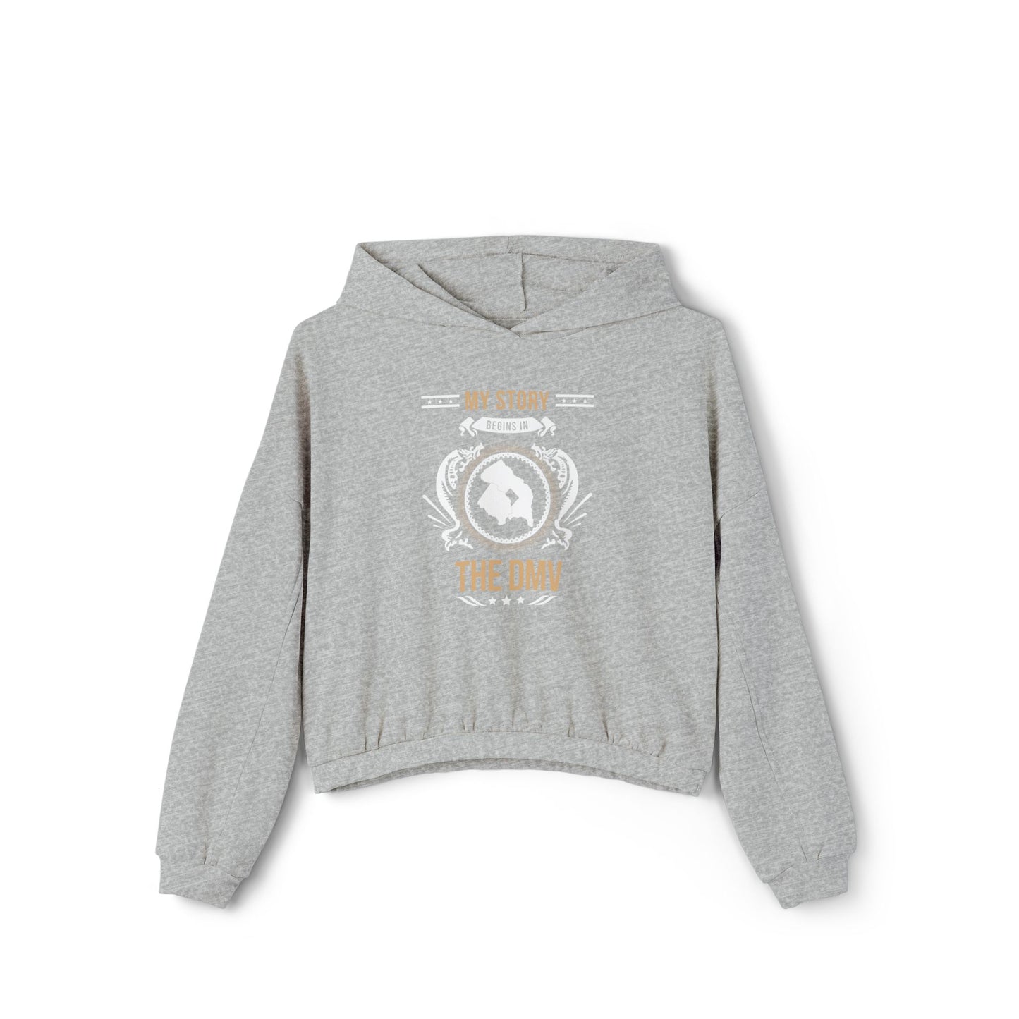 DMV Style 1-Women's Cinched Bottom Hoodie