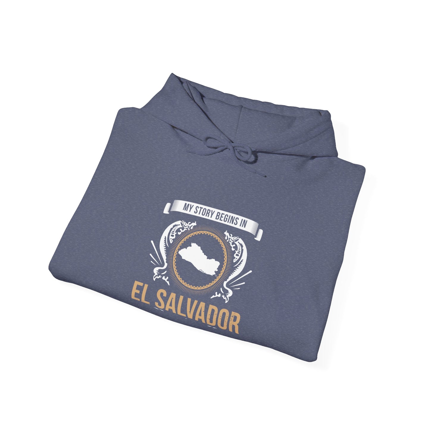 El Salvador Design 2-Unisex Hooded Sweatshirt